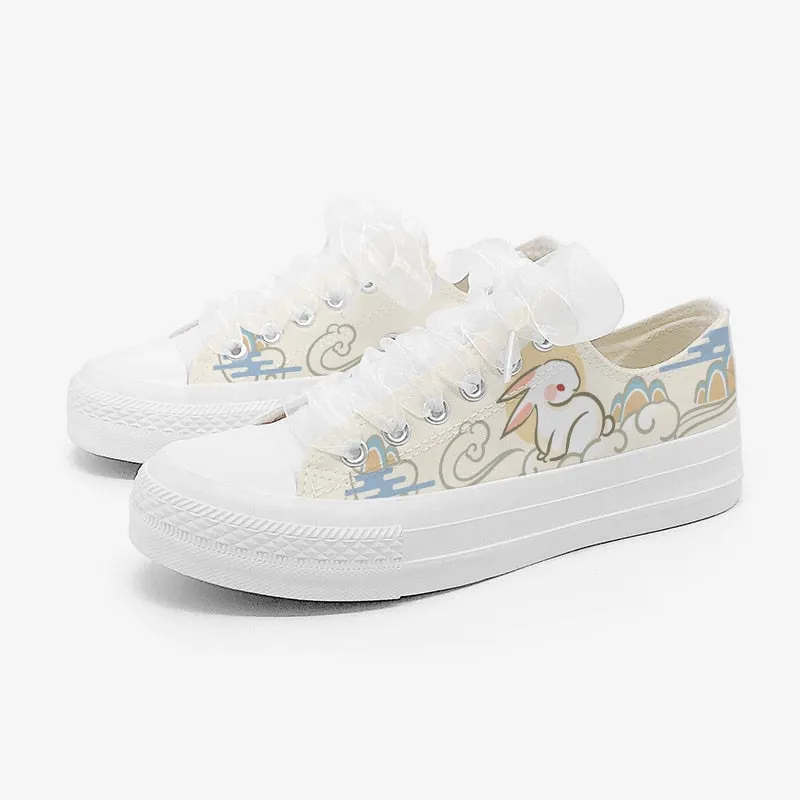 Cloudy Bunny Low Top Sneakers