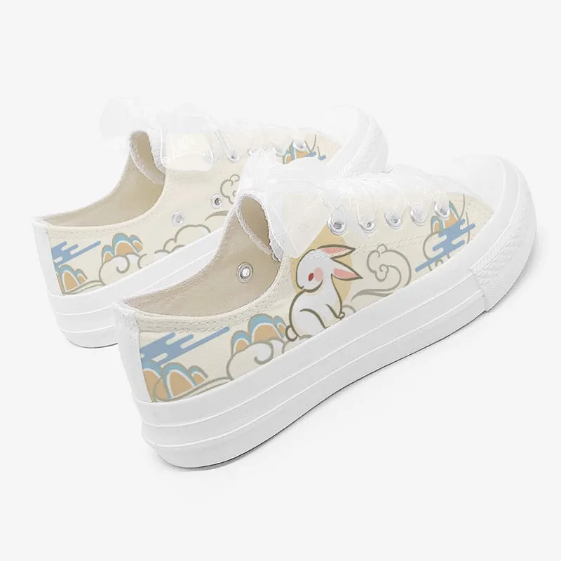 Cloudy Bunny Low Top Sneakers