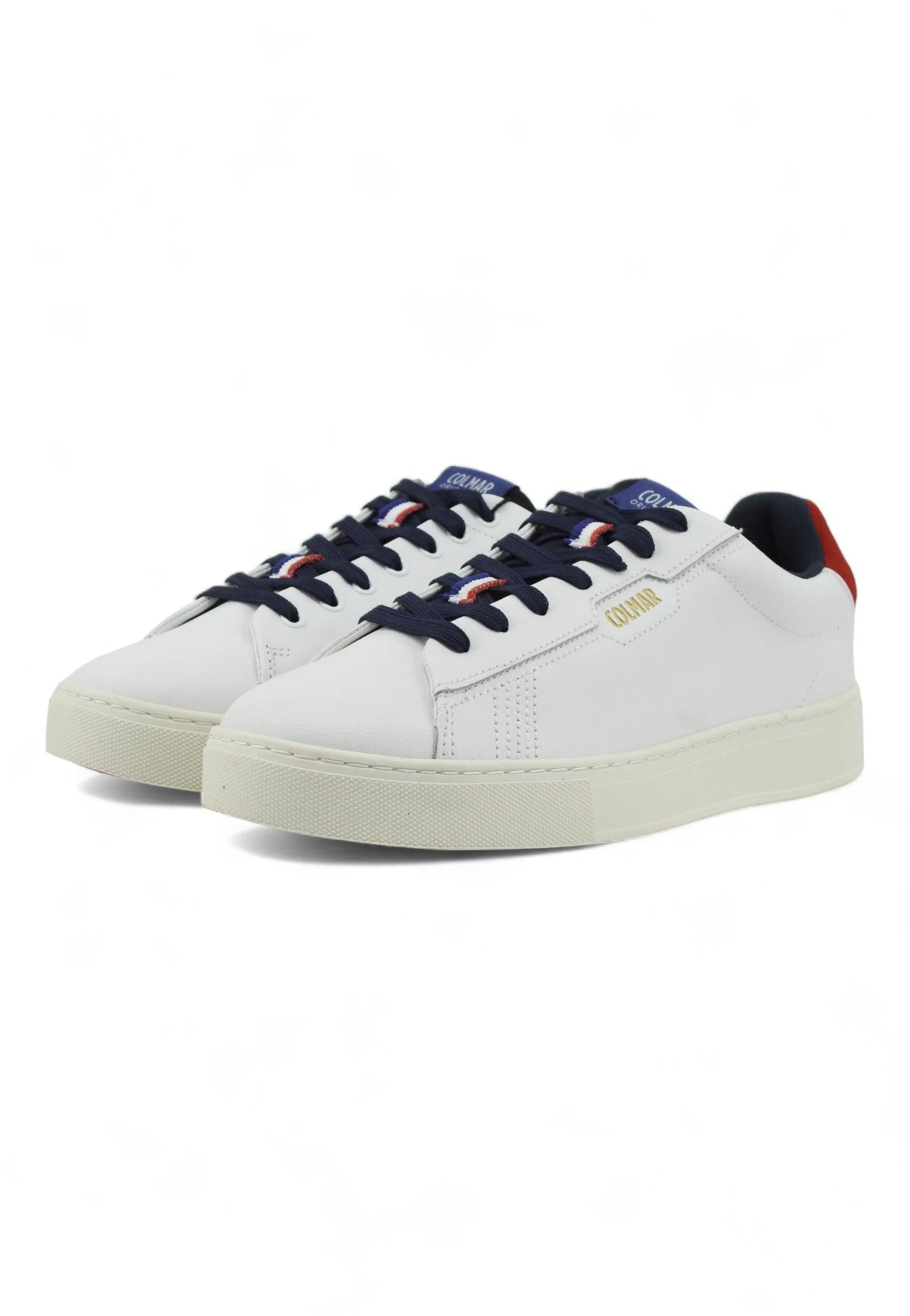 COLMAR Sneaker Uomo White Navy Red BATES GRADE