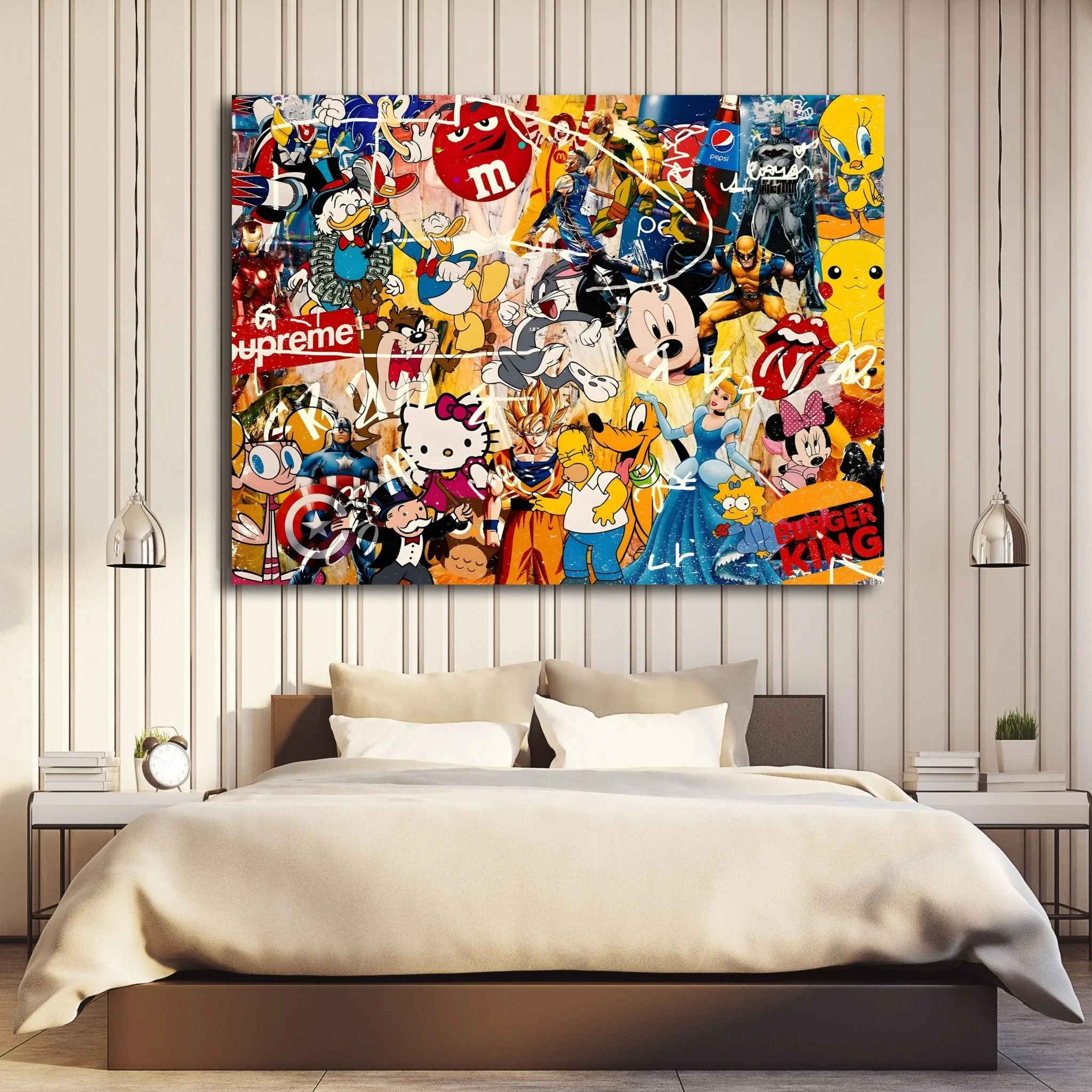 Comic Pop Art Canvas