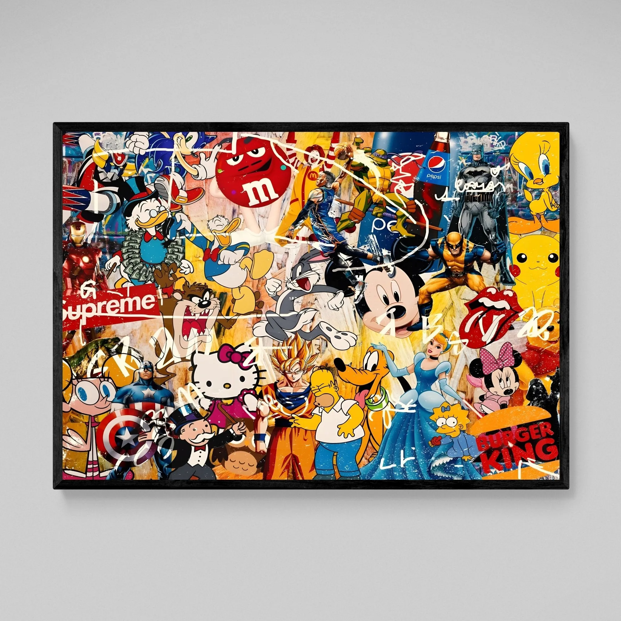 Comic Pop Art Canvas