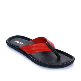 Coolers Casual Red Flip-Flop For Men K2-155 By Liberty