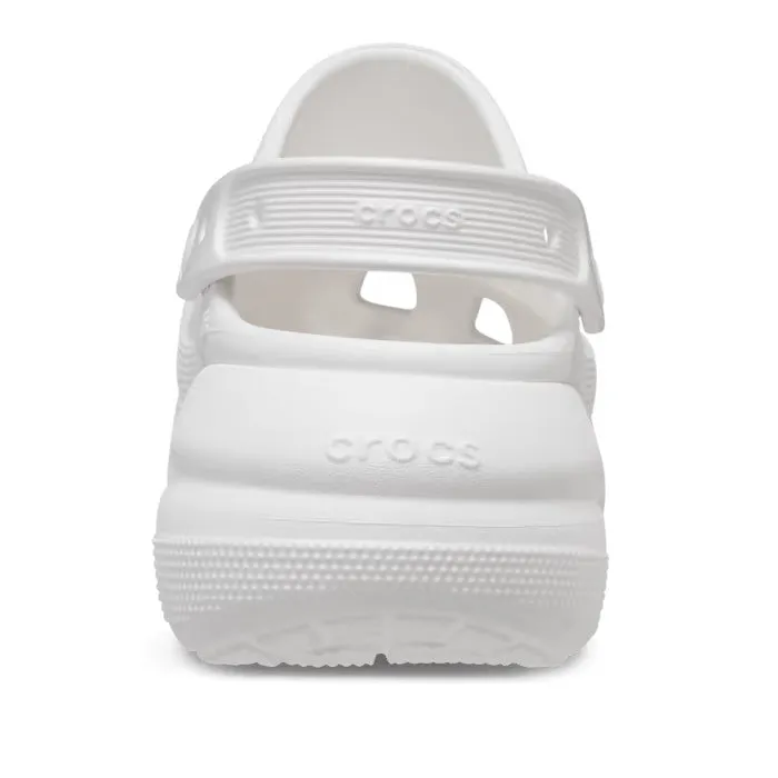 Crocs Classic Crush Clog Adults White Platform