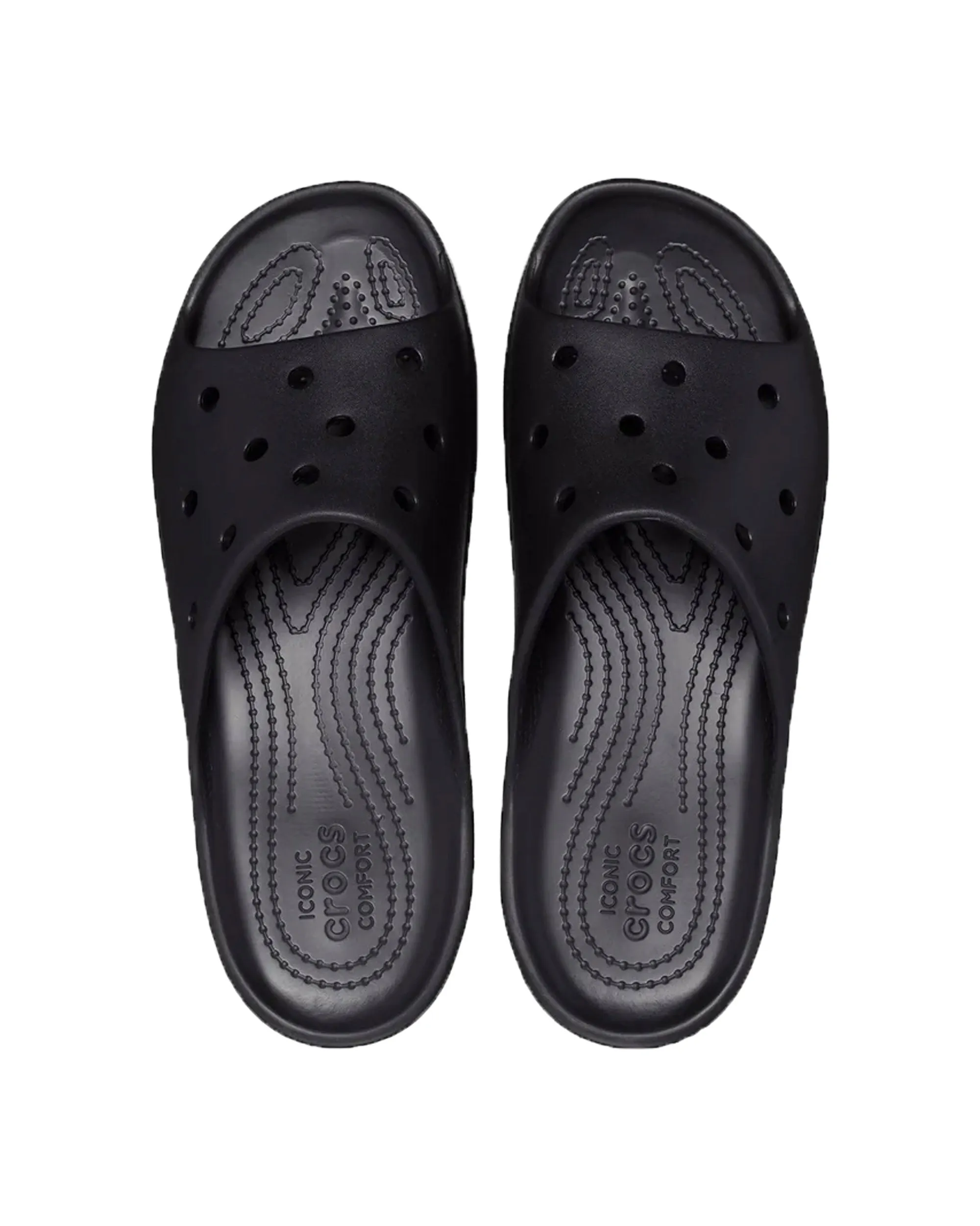 Crocs Classic Platform Slide Nero