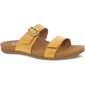 Dansko Justine Sandal - Yellow Calf