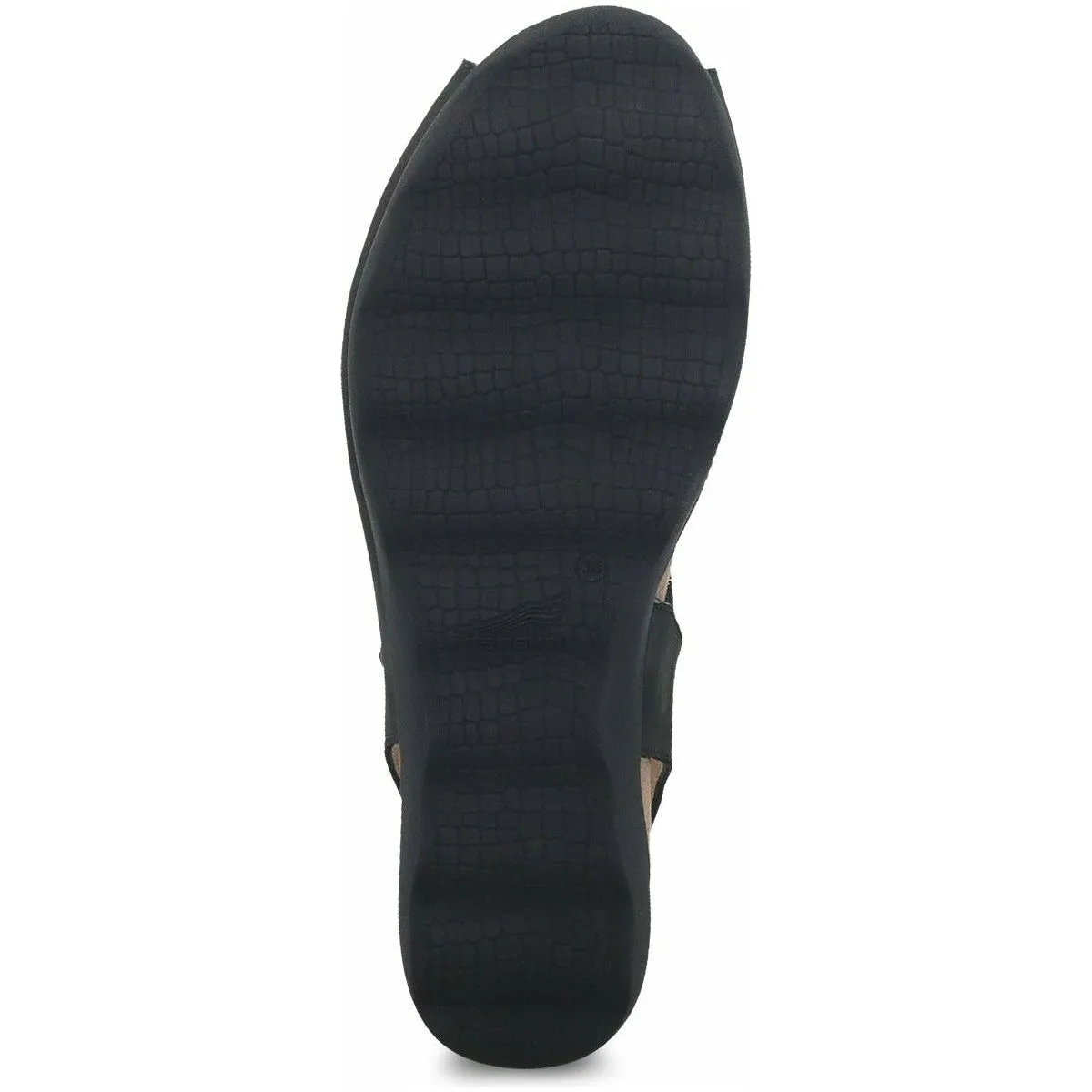 DANSKO MARCY SANDAL BLACK MILLED NUBUCK