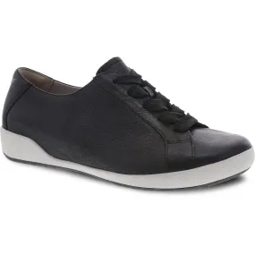 Dansko Orli Sneaker - Black Textured Nubuck