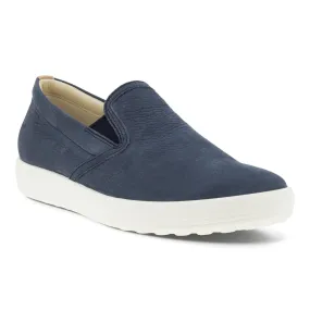 Ecco Soft 7 Casual Slip On Marine Powder Women's