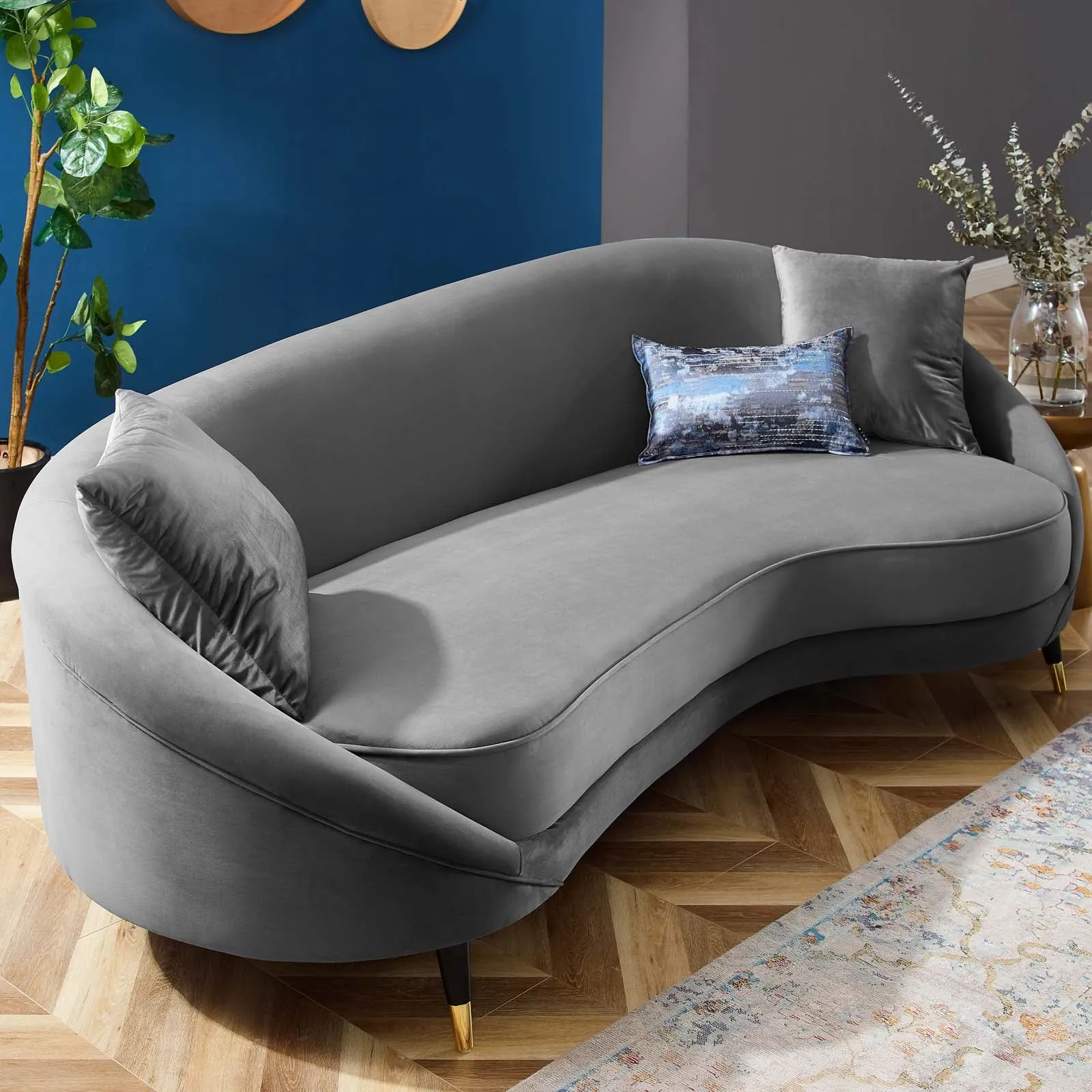 Echo Performance Velvet Sofa