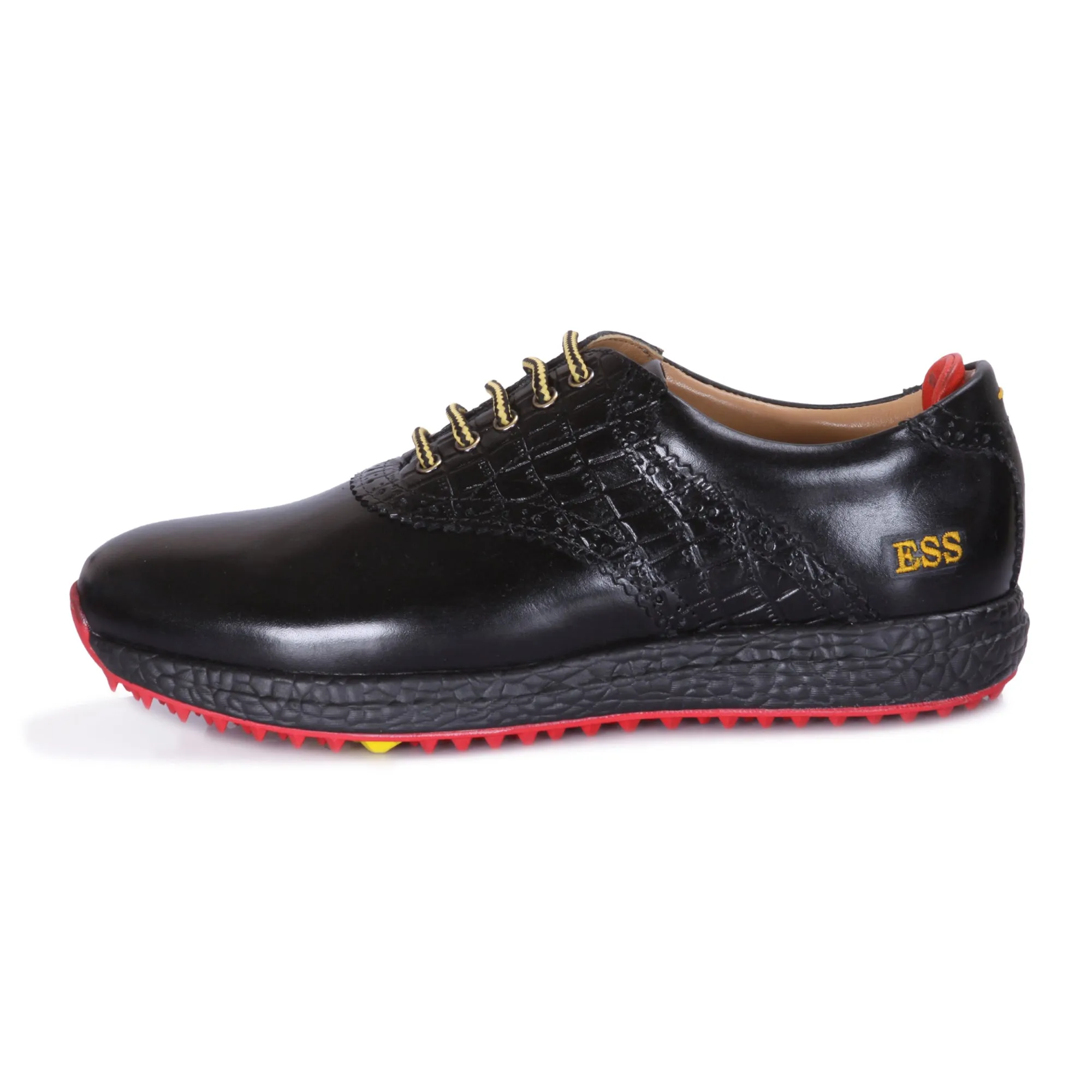 Euro Full Black Golf Shoes