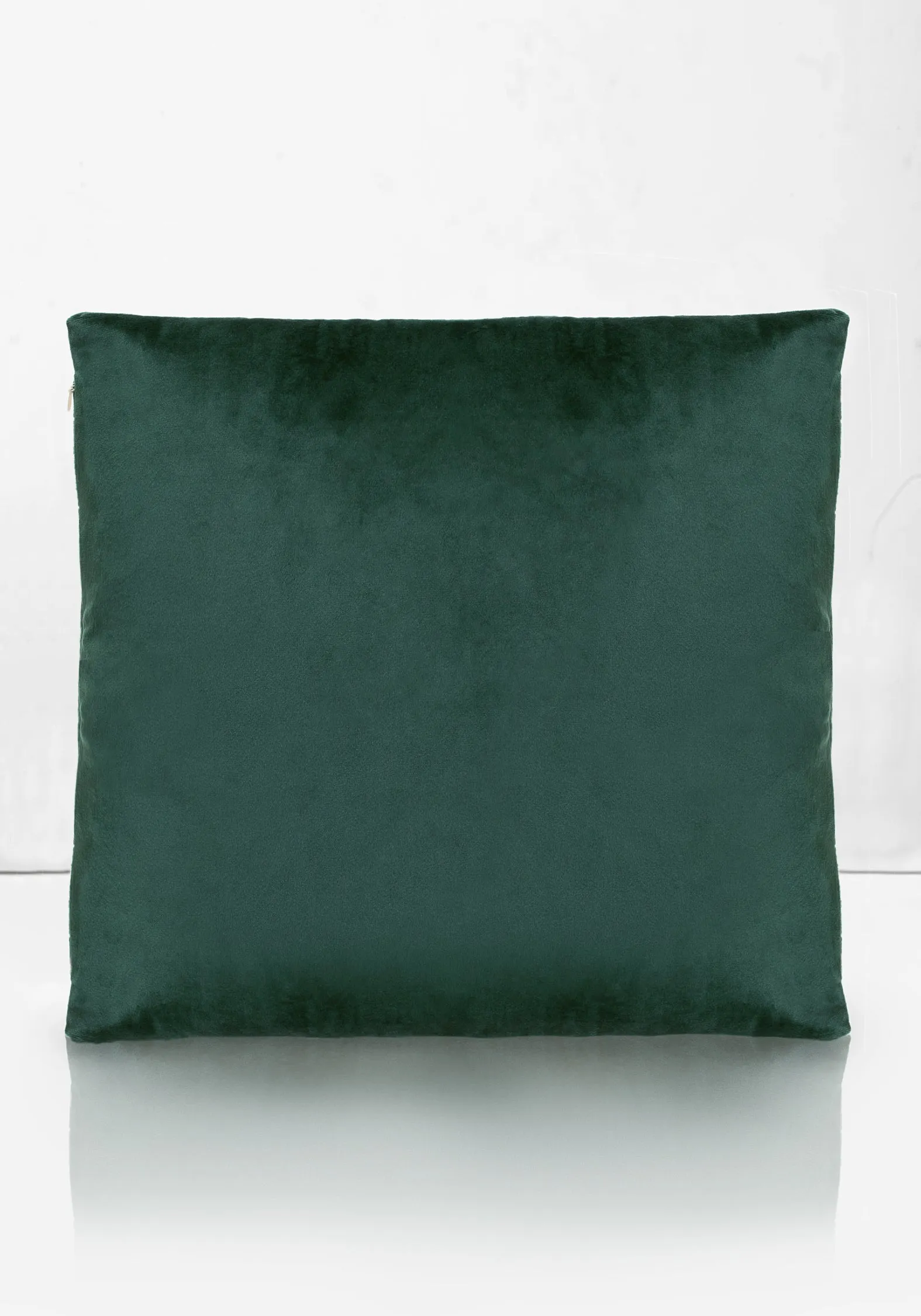 Faefire Celestial Mushrooms Velvet Cushion - Evergreen