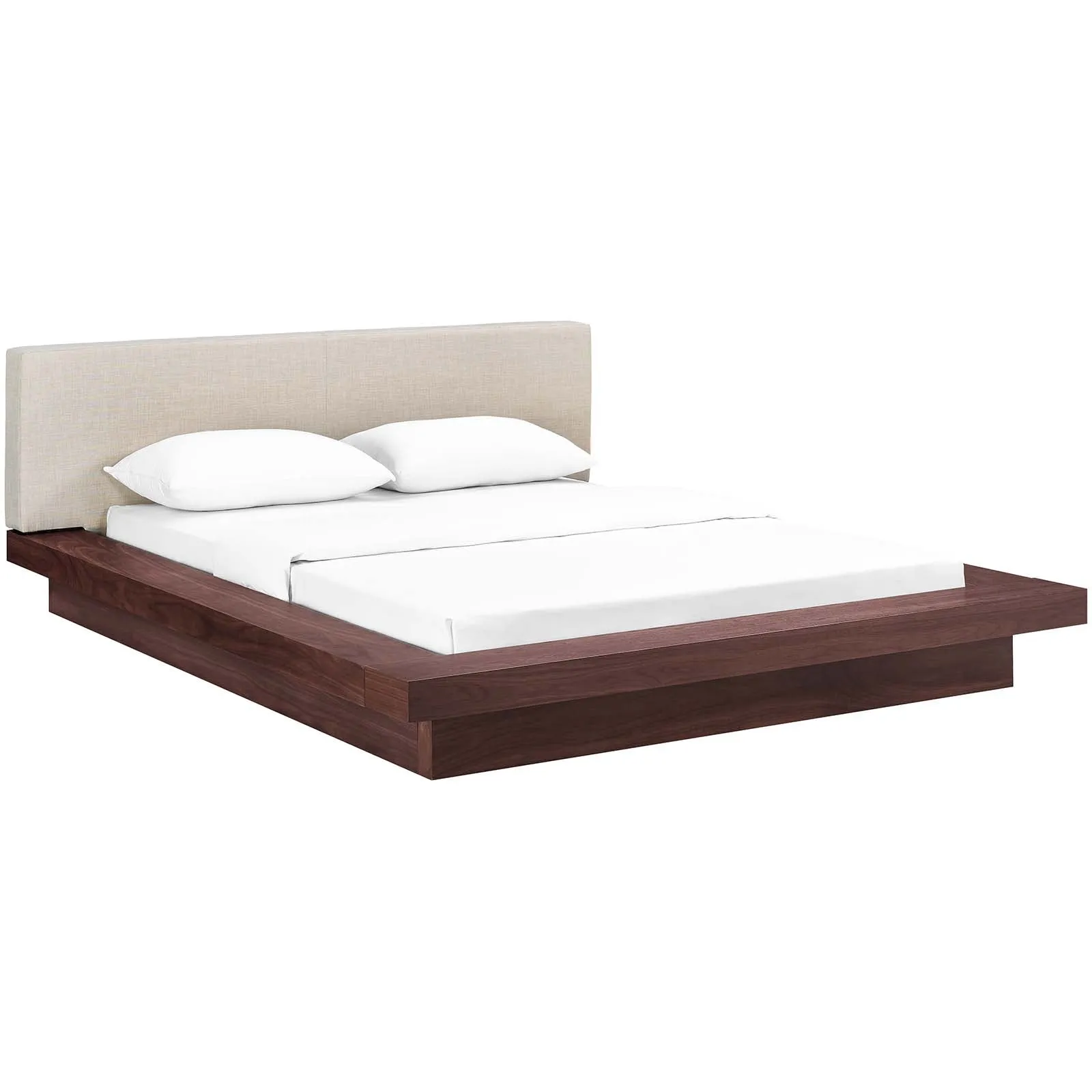 Freja Fabric Platform Bed