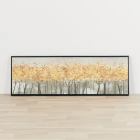 Golden Trees Canvas