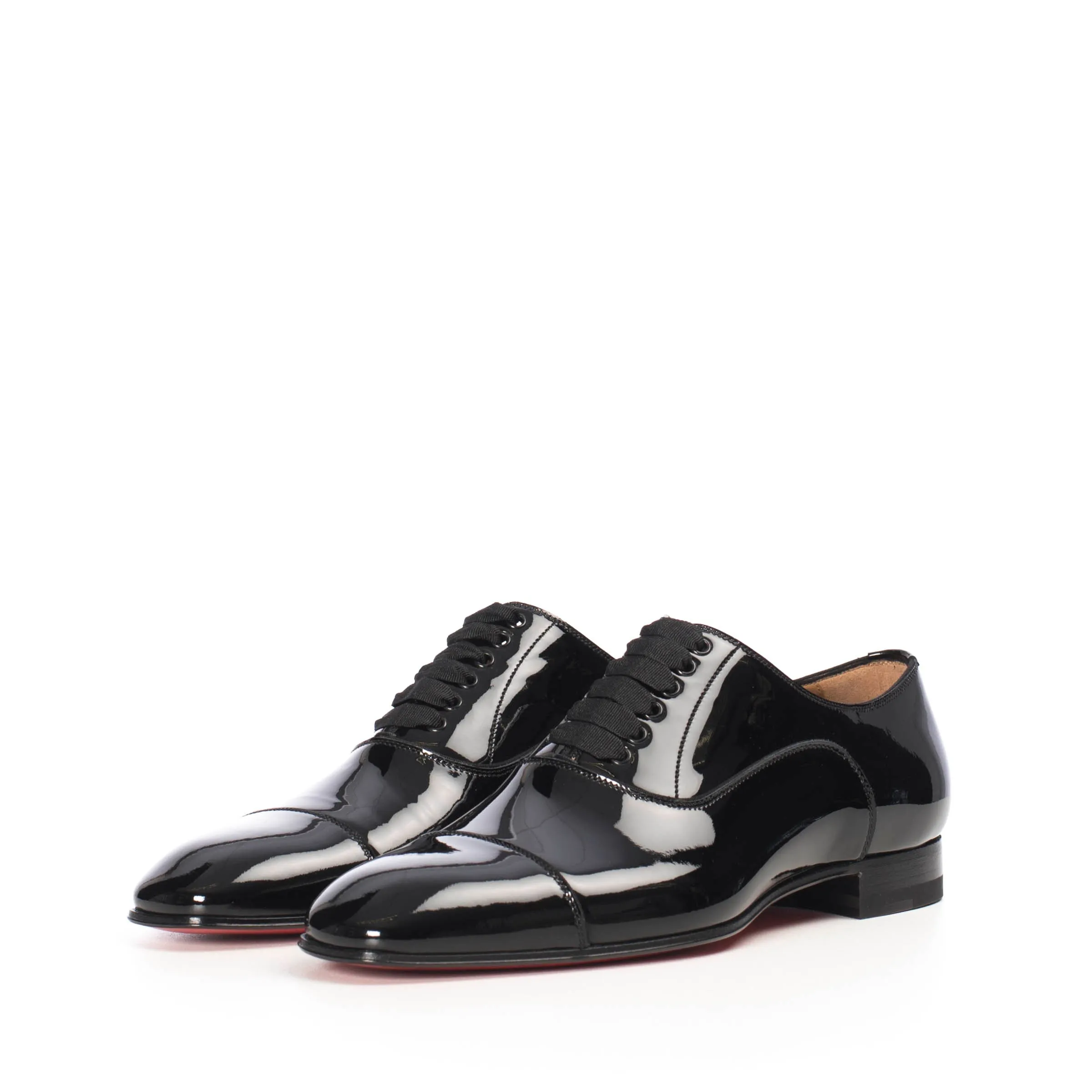 Greggo Oxfords Shoes In Black Patent Leather