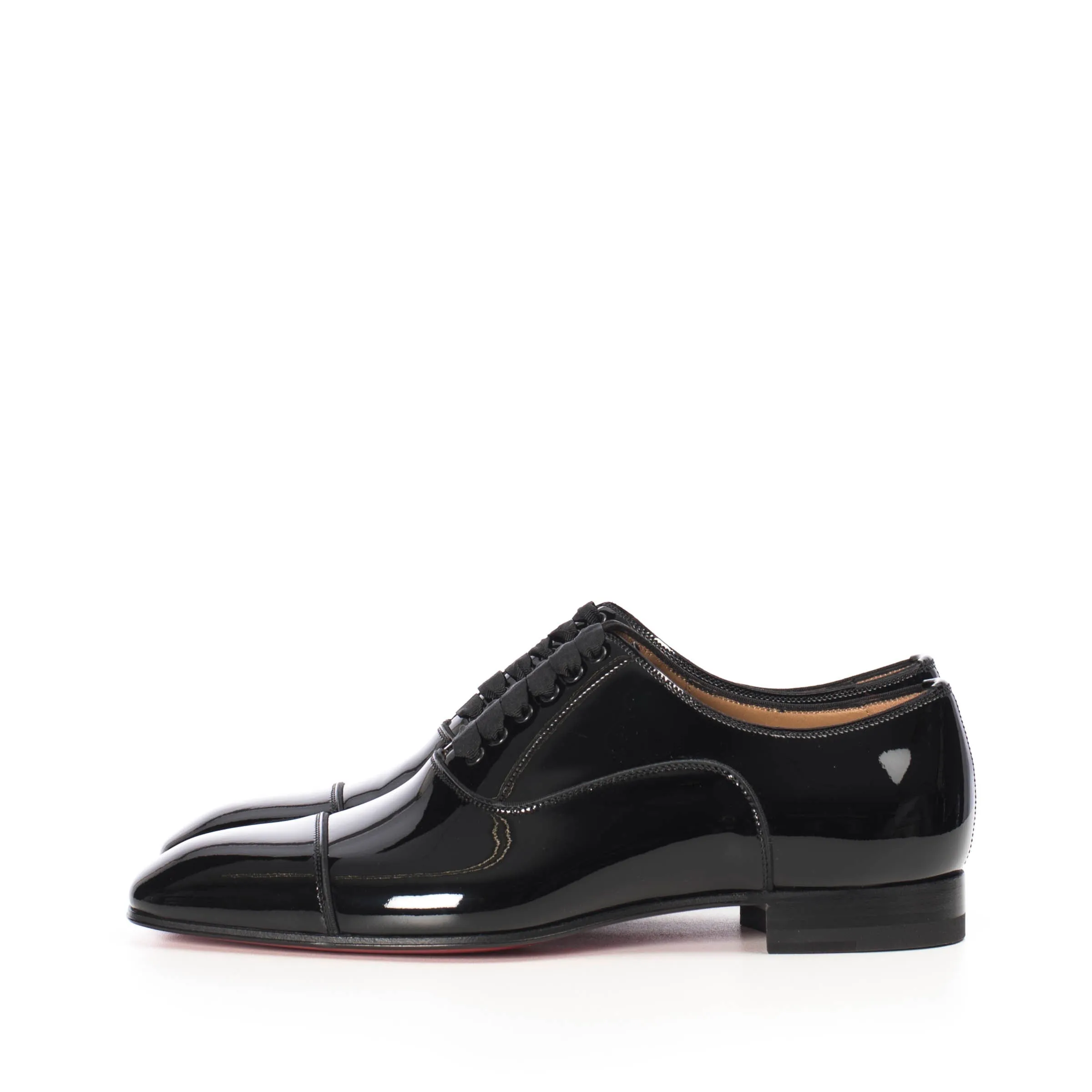 Greggo Oxfords Shoes In Black Patent Leather