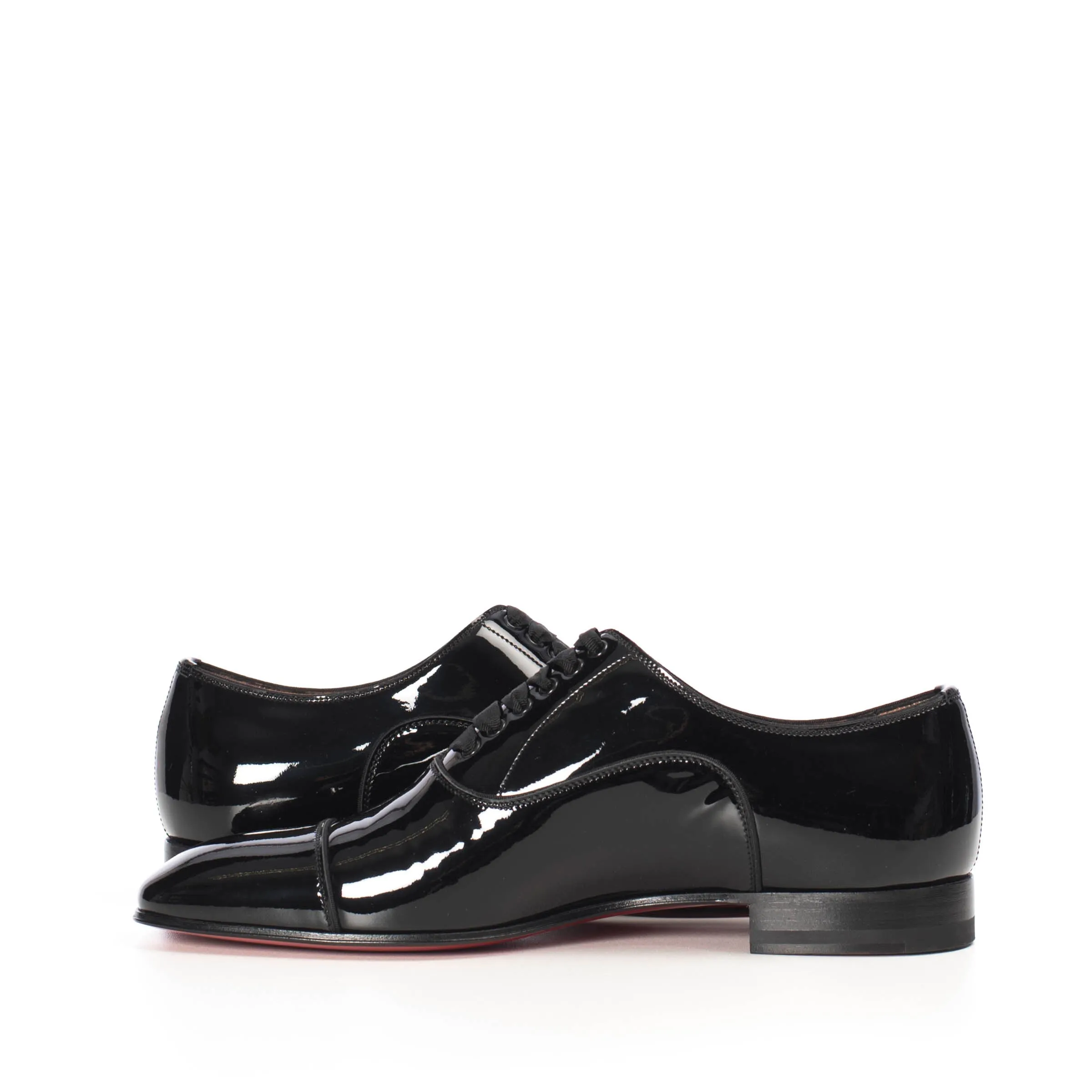 Greggo Oxfords Shoes In Black Patent Leather