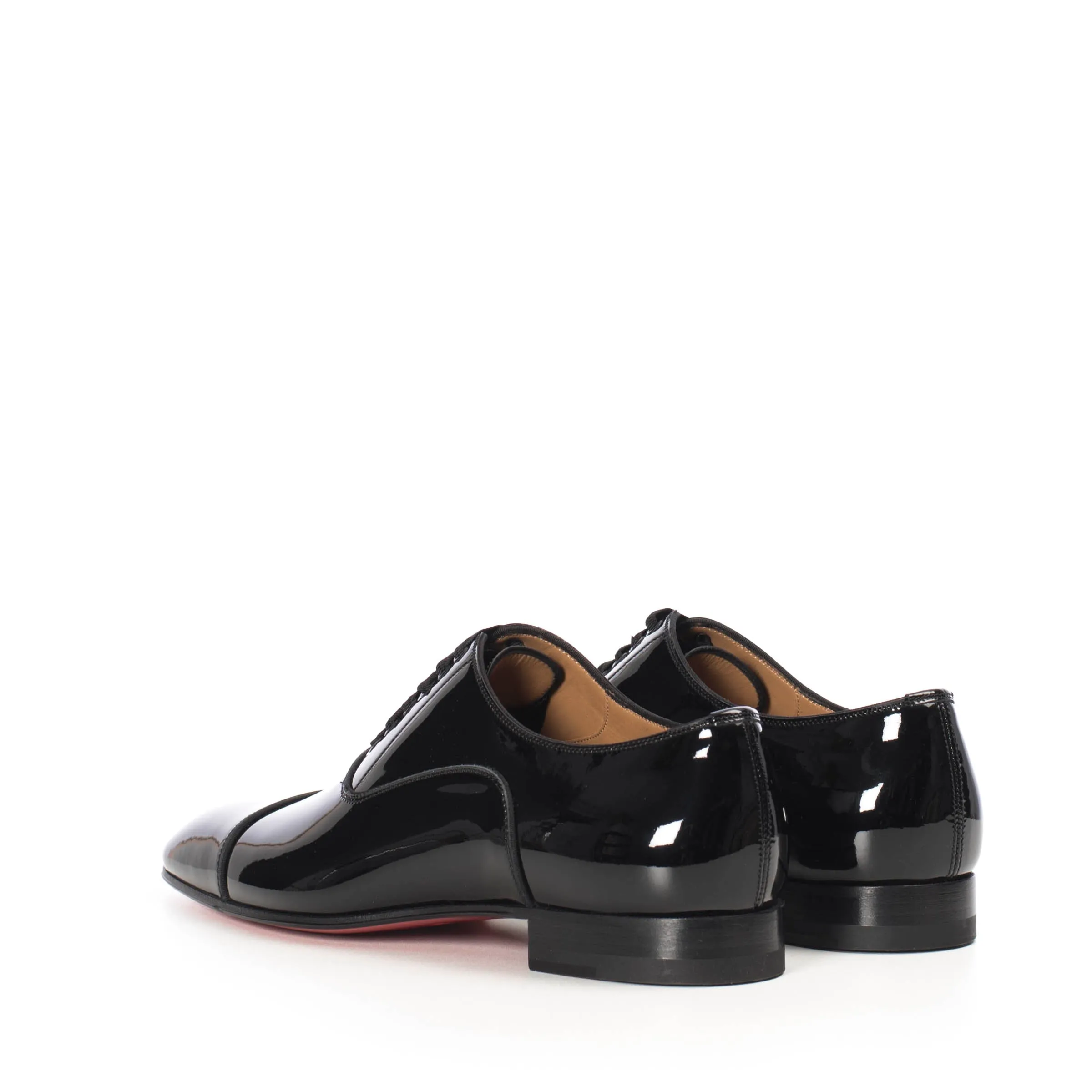 Greggo Oxfords Shoes In Black Patent Leather