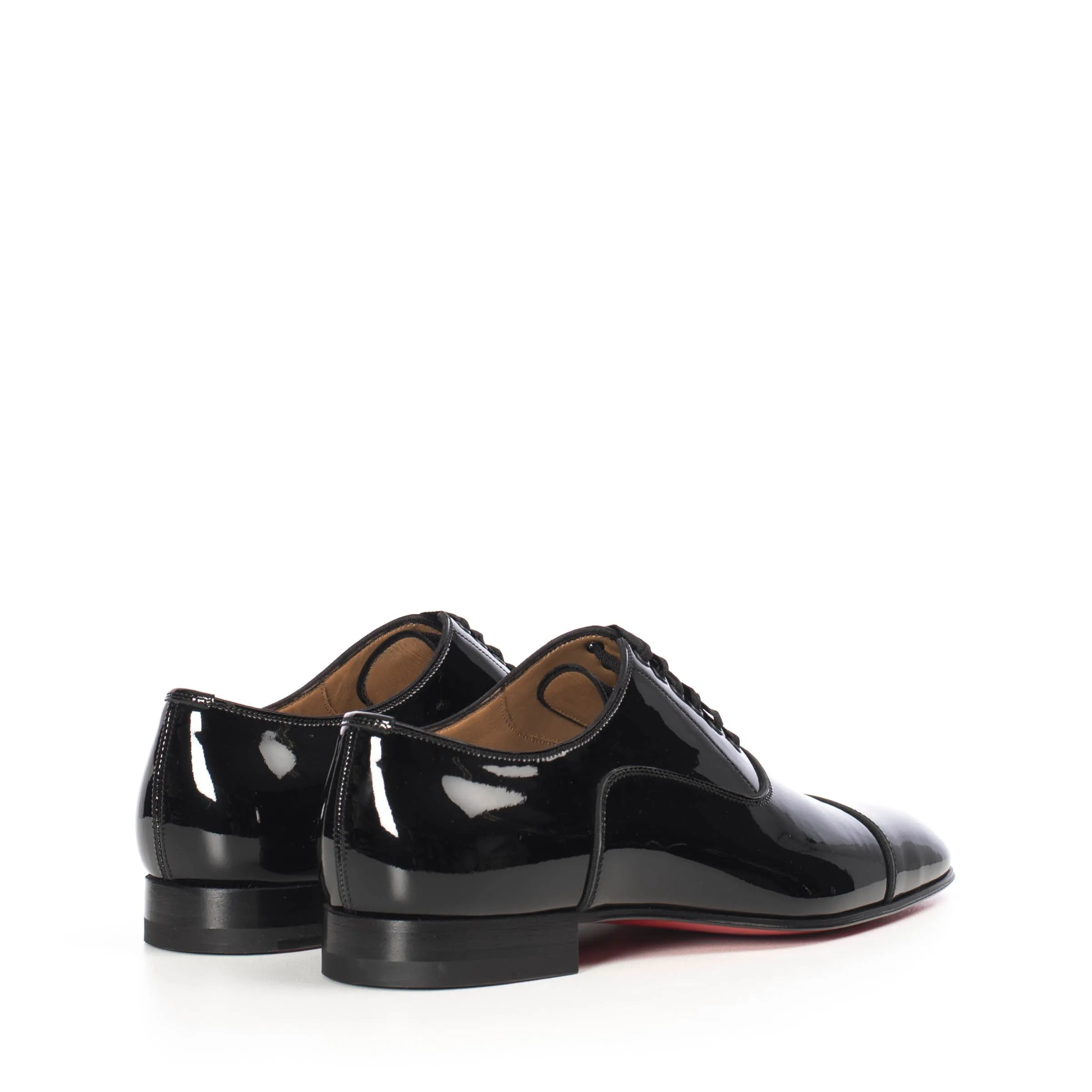 Greggo Oxfords Shoes In Black Patent Leather