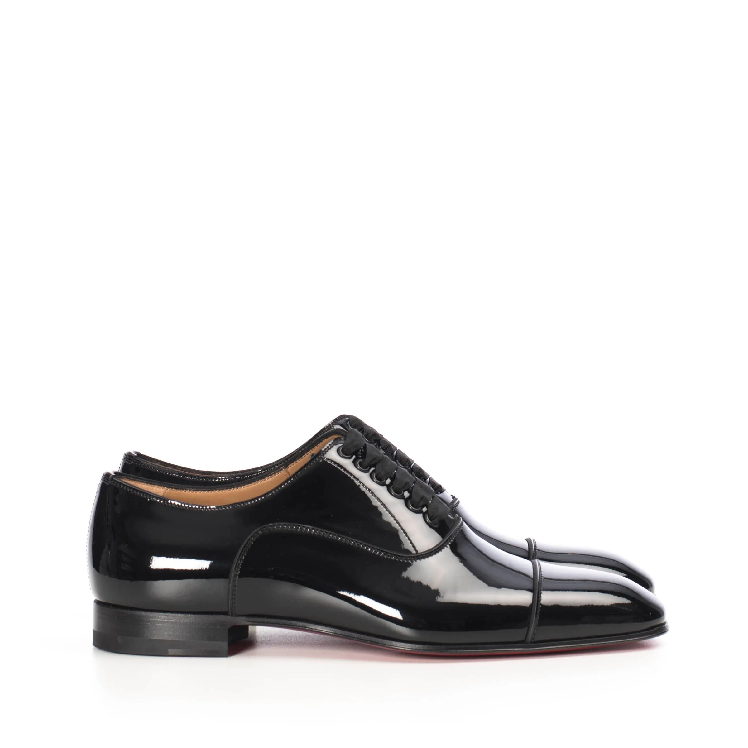 Greggo Oxfords Shoes In Black Patent Leather