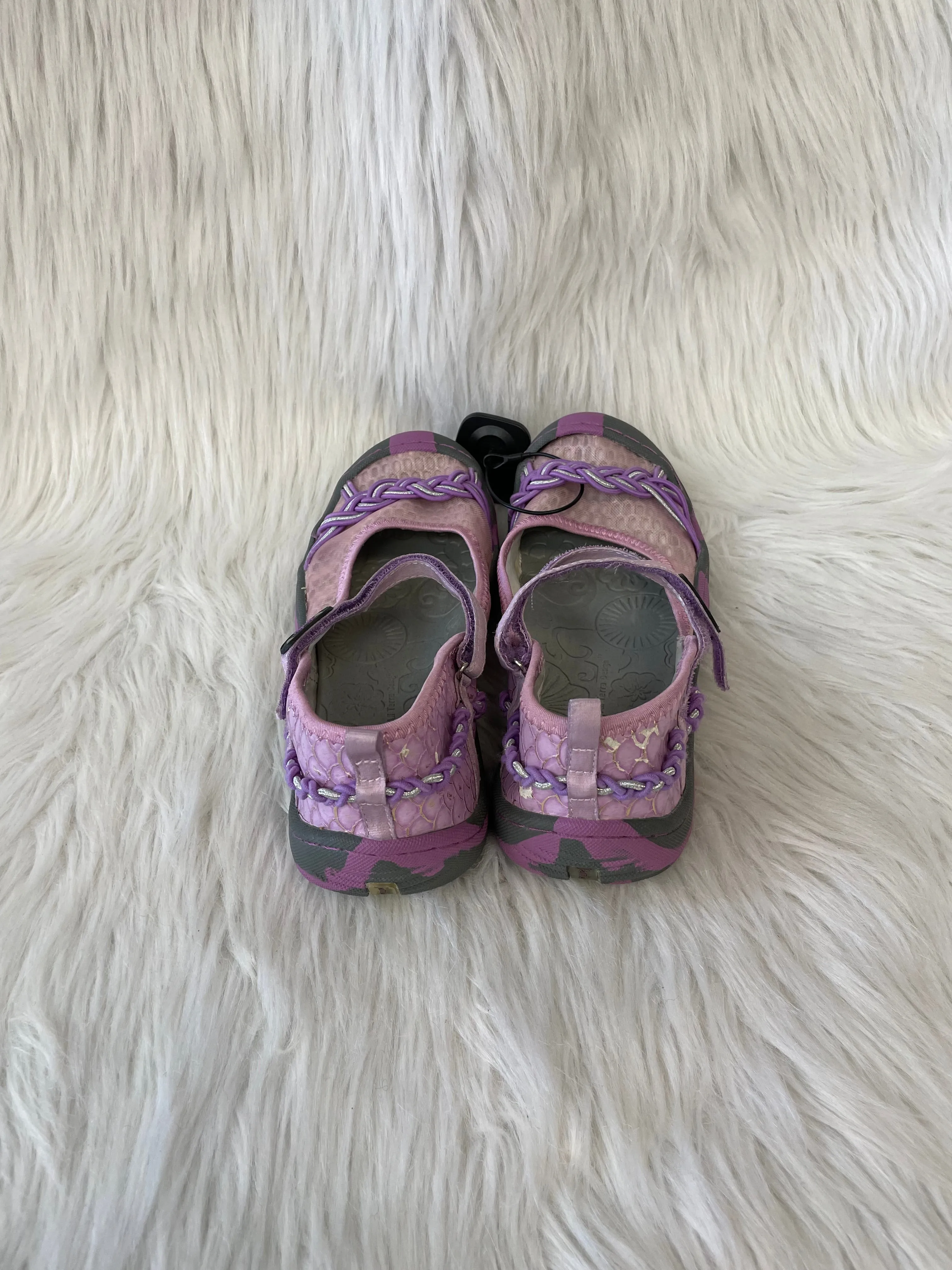 Grey & Pink Shoes Flats Jambu, Size 6