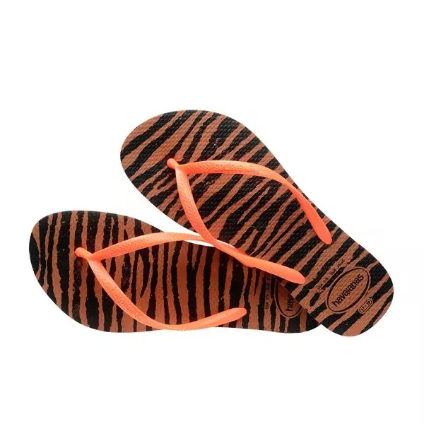 HAVAIANAS -  Ladies Slim Animals Flip Flops