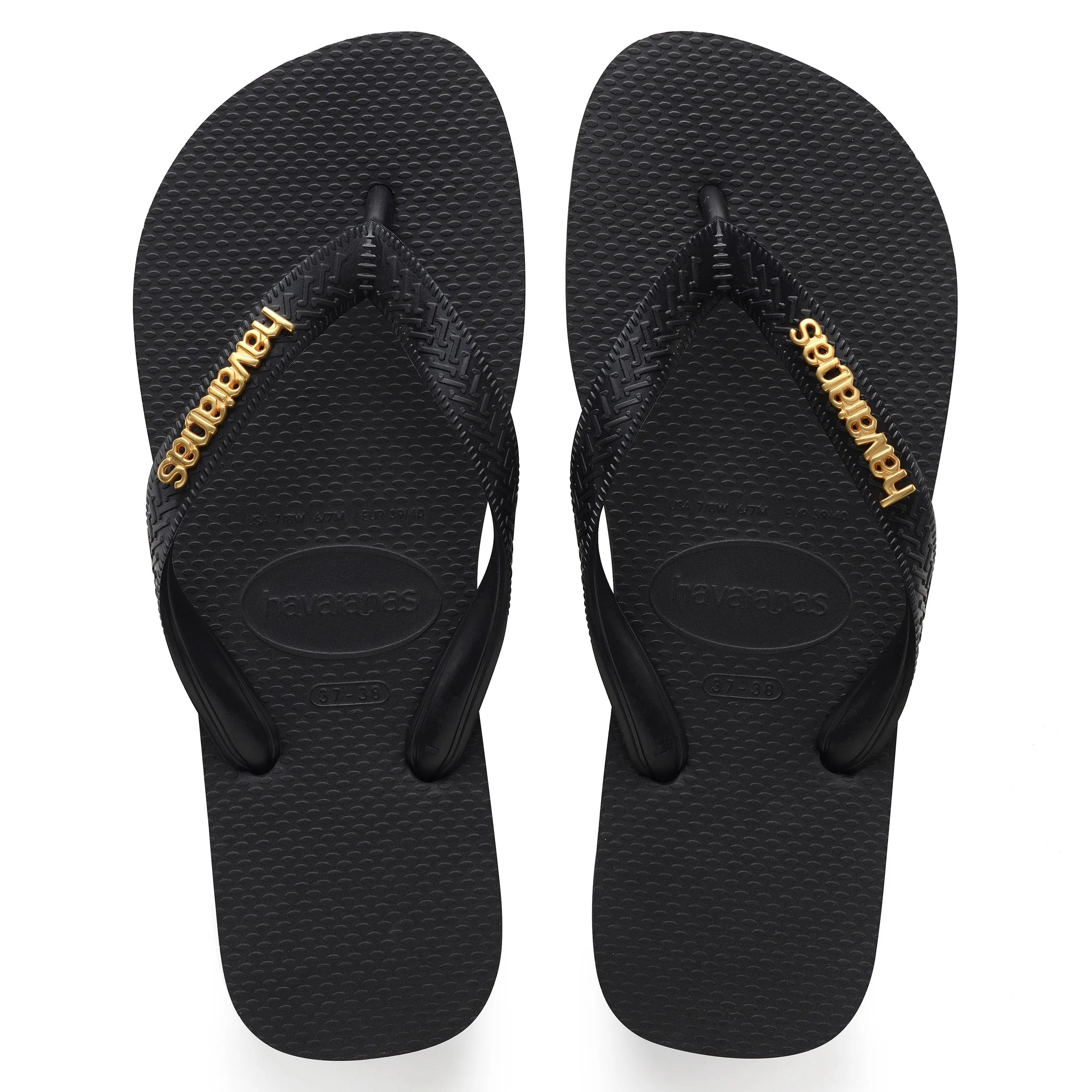 HAVAIANAS LOGO METALLIC