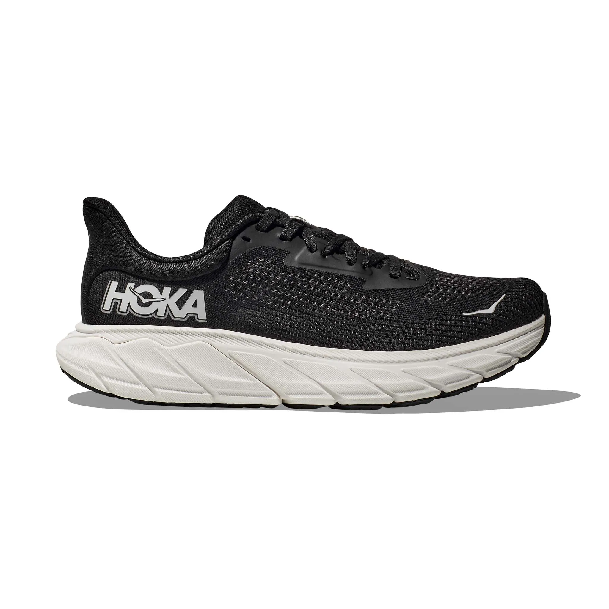 HOKA Womens Arahi 7 Wide Running Shoes - Black