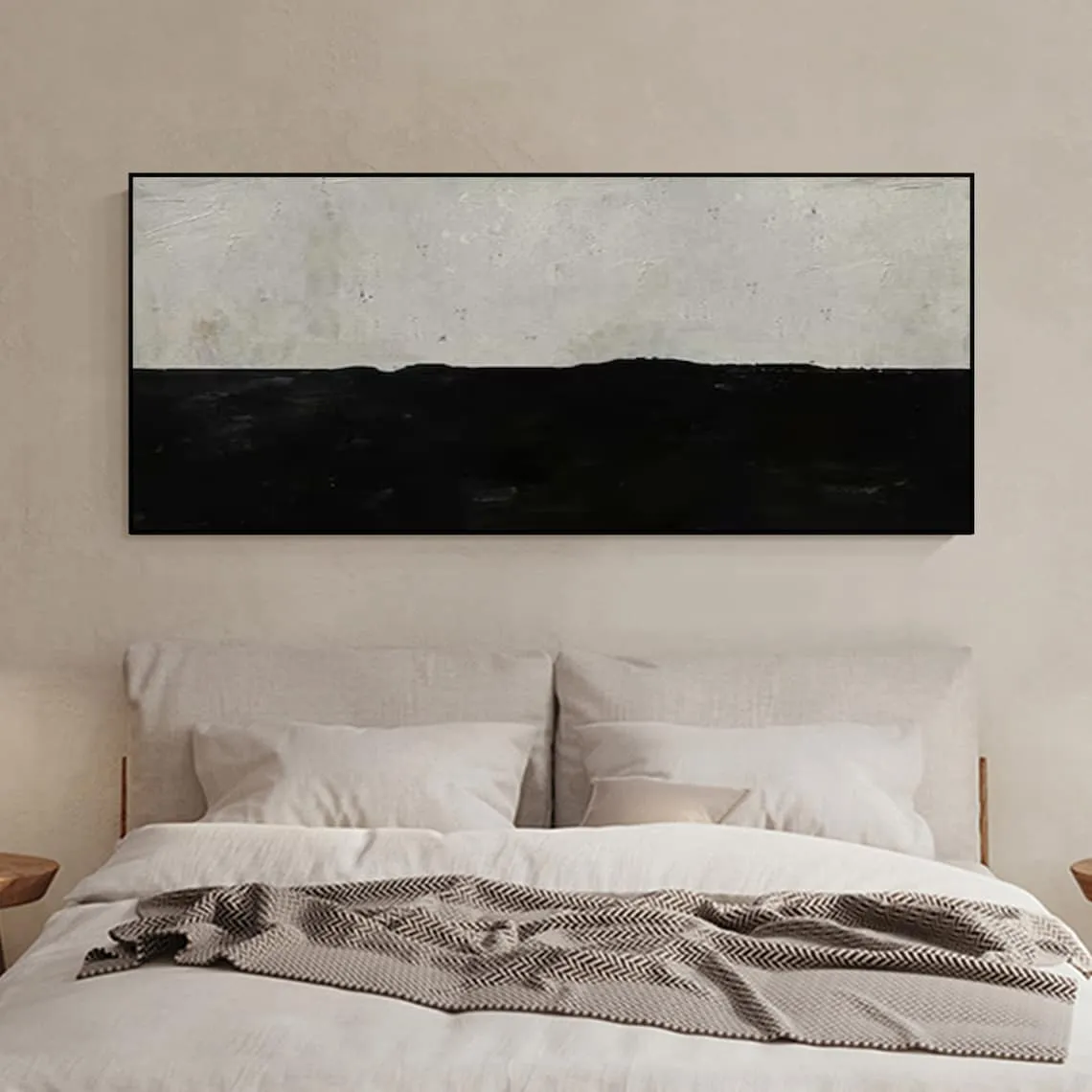 Horizon Contrast Canvas