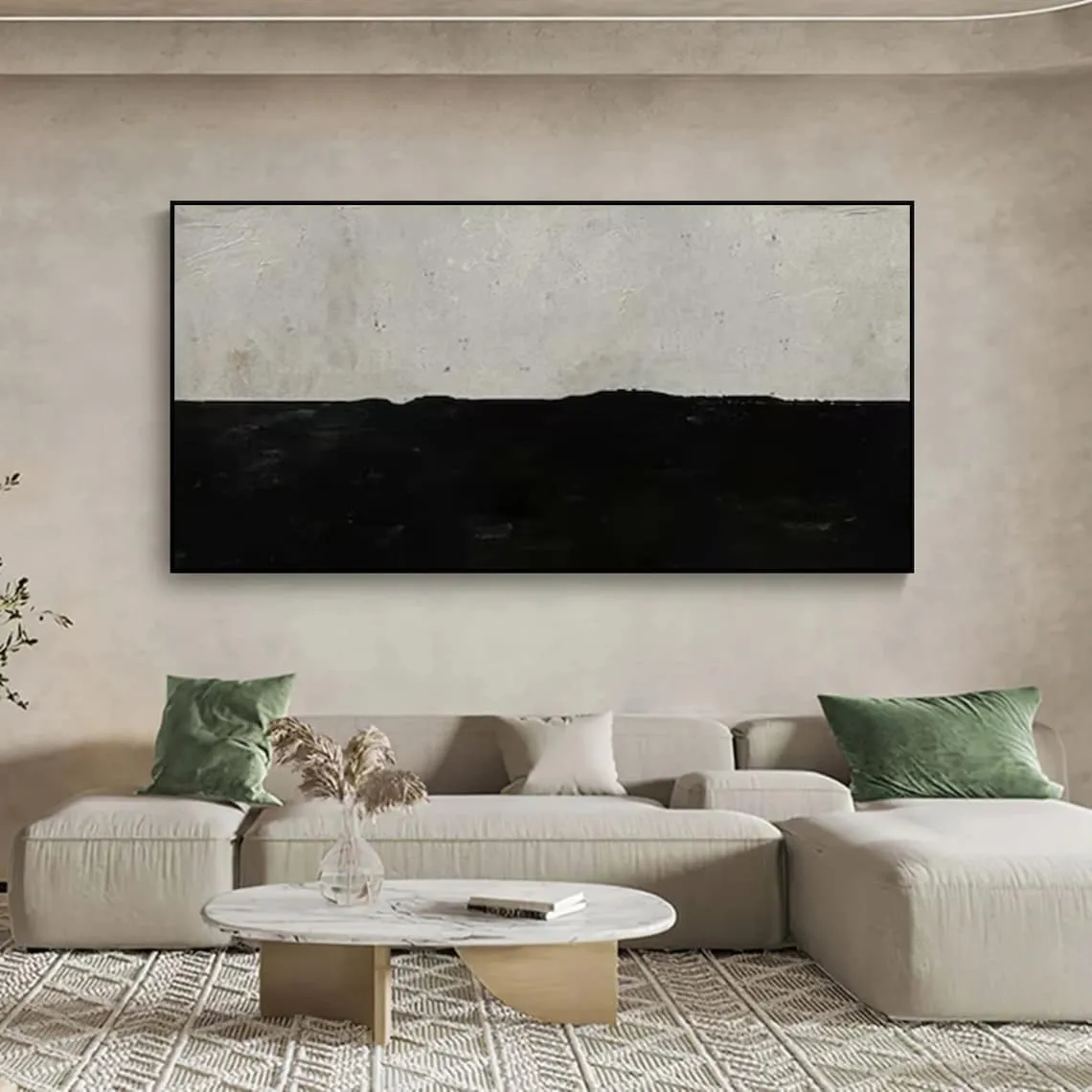 Horizon Contrast Canvas