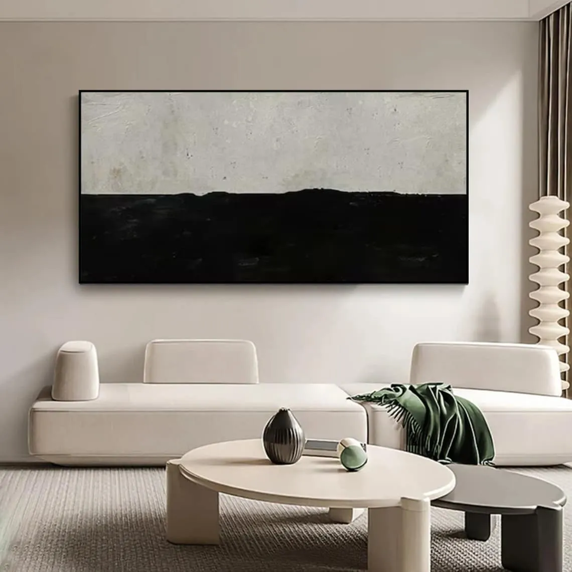 Horizon Contrast Canvas