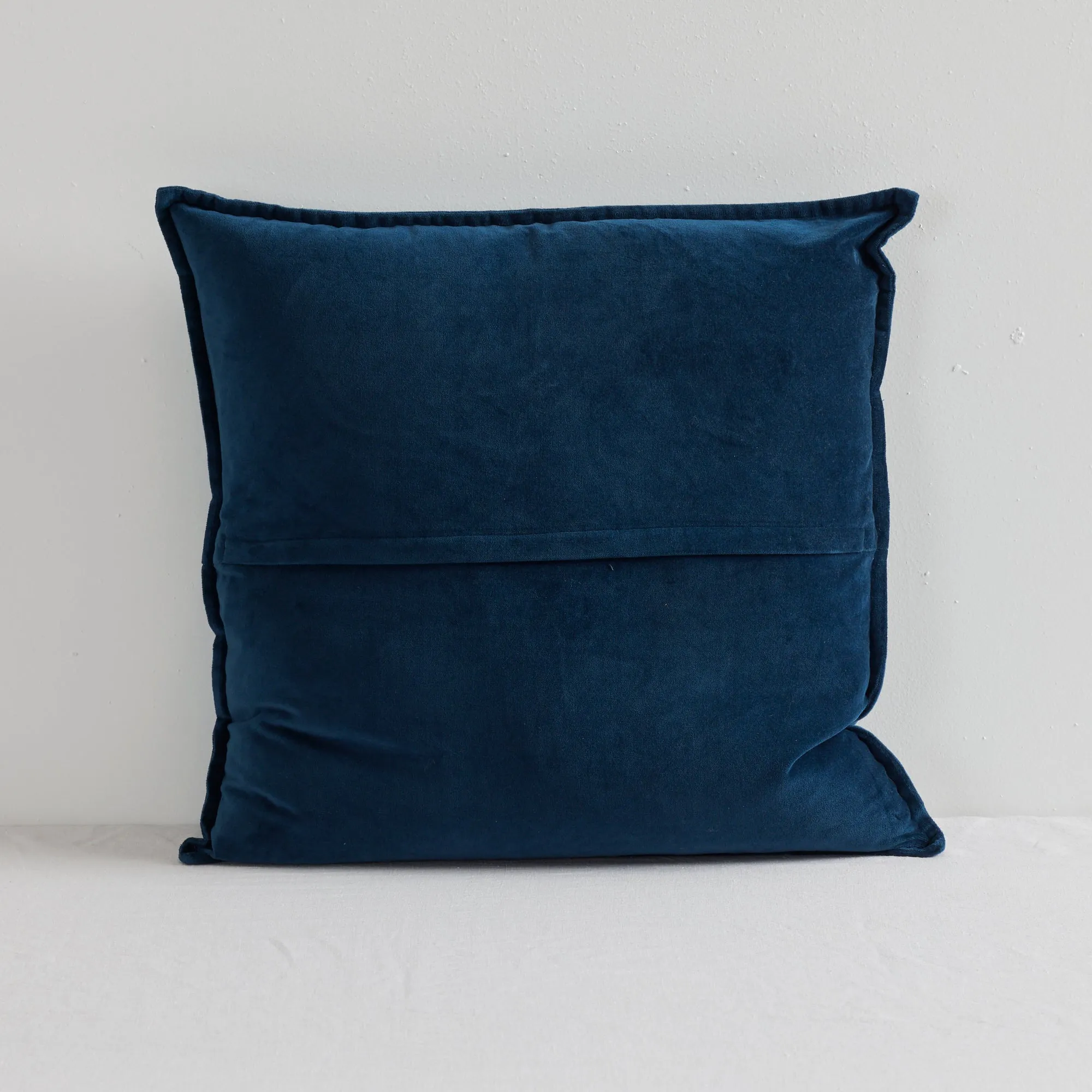 Hudson V2 Velvet Cushion - Petrol - 50X50