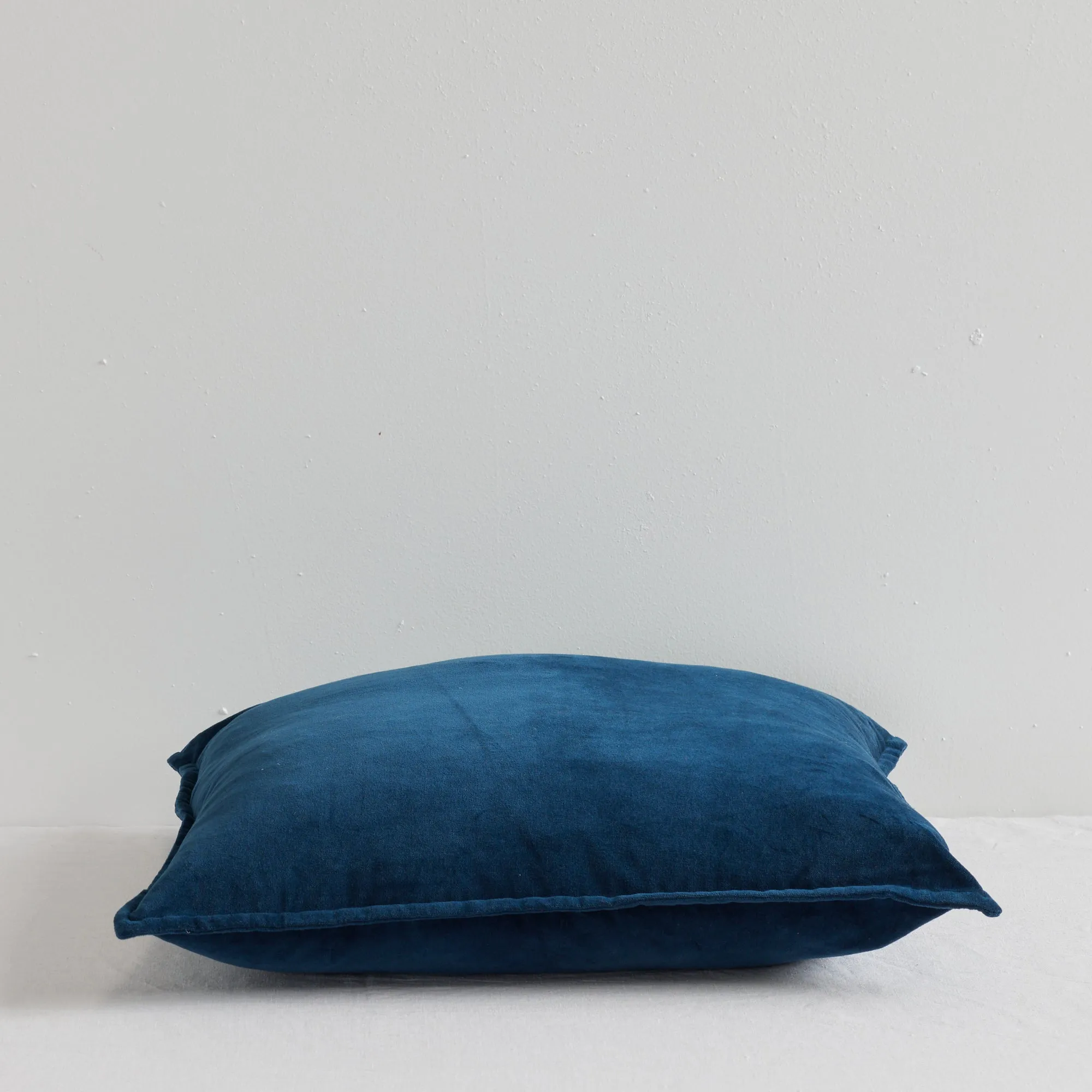 Hudson V2 Velvet Cushion - Petrol - 50X50