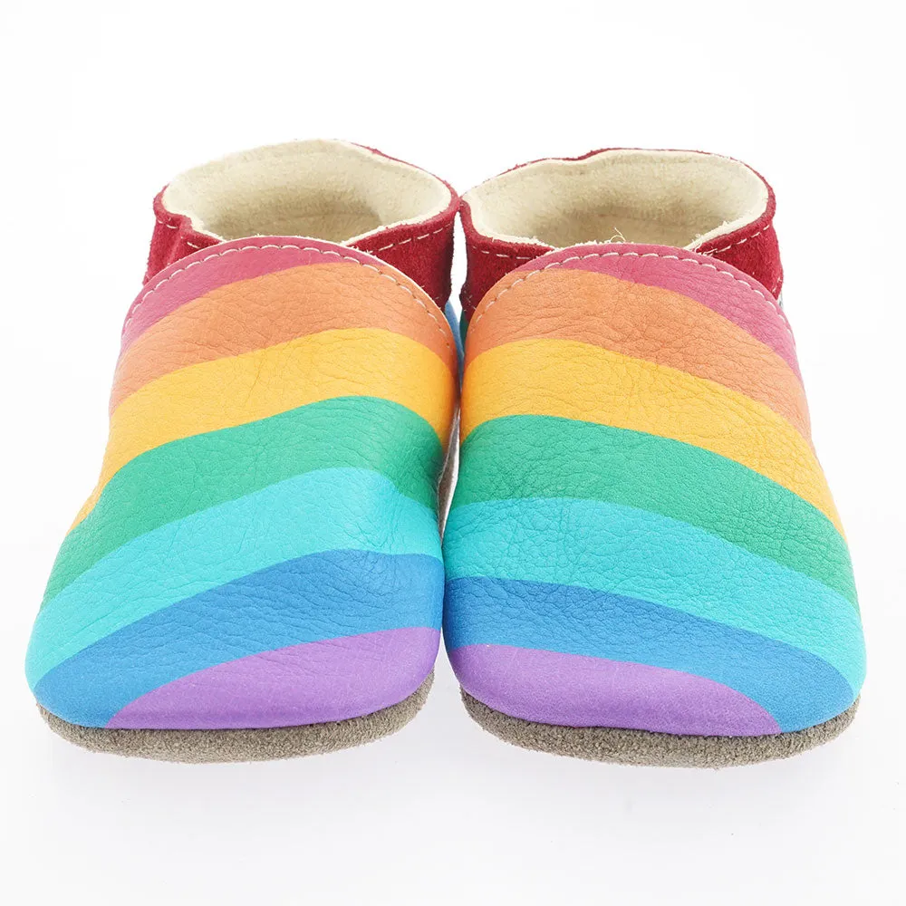 Inch Blue x Babi Pur Rainbow Shoes