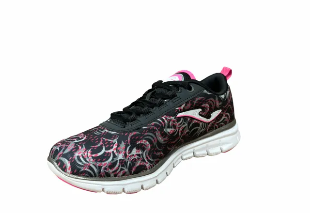 Joma women's sneaker C.KNITO 601 C.KNILS-601 black-pink