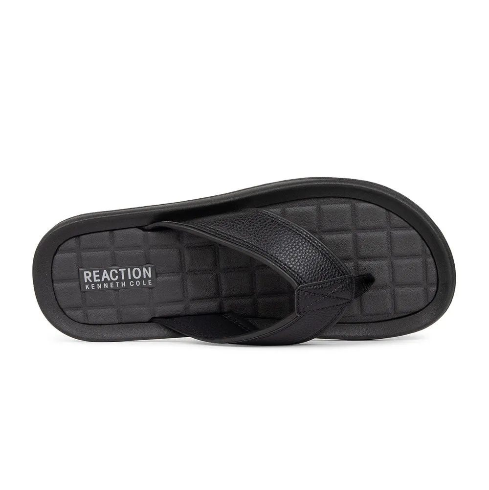 Kenneth Cole Reaction Men's Four Sandals Black