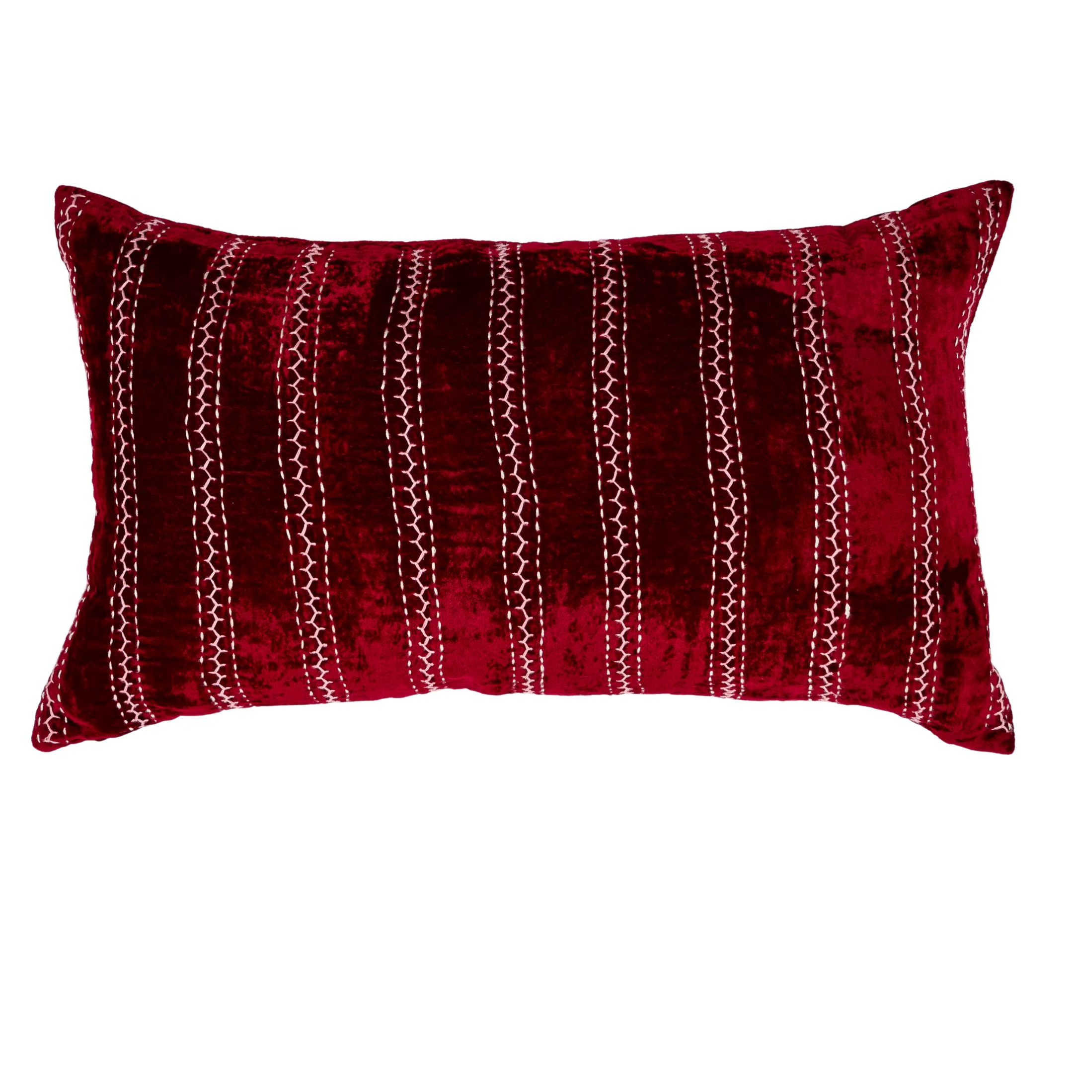 Lakhir Velvet Petit Lumbar Pillow Cover