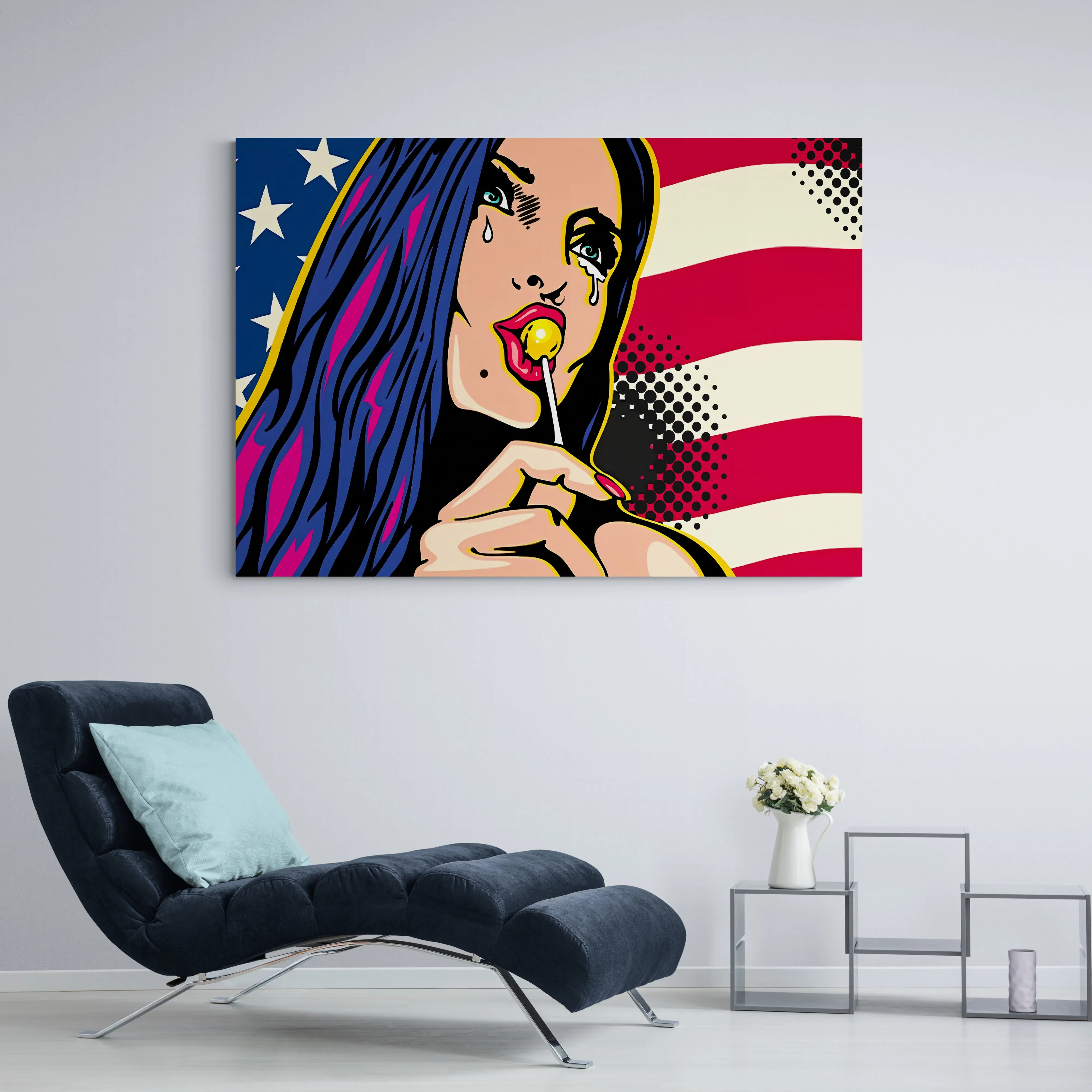 Large Pop Art Canvas