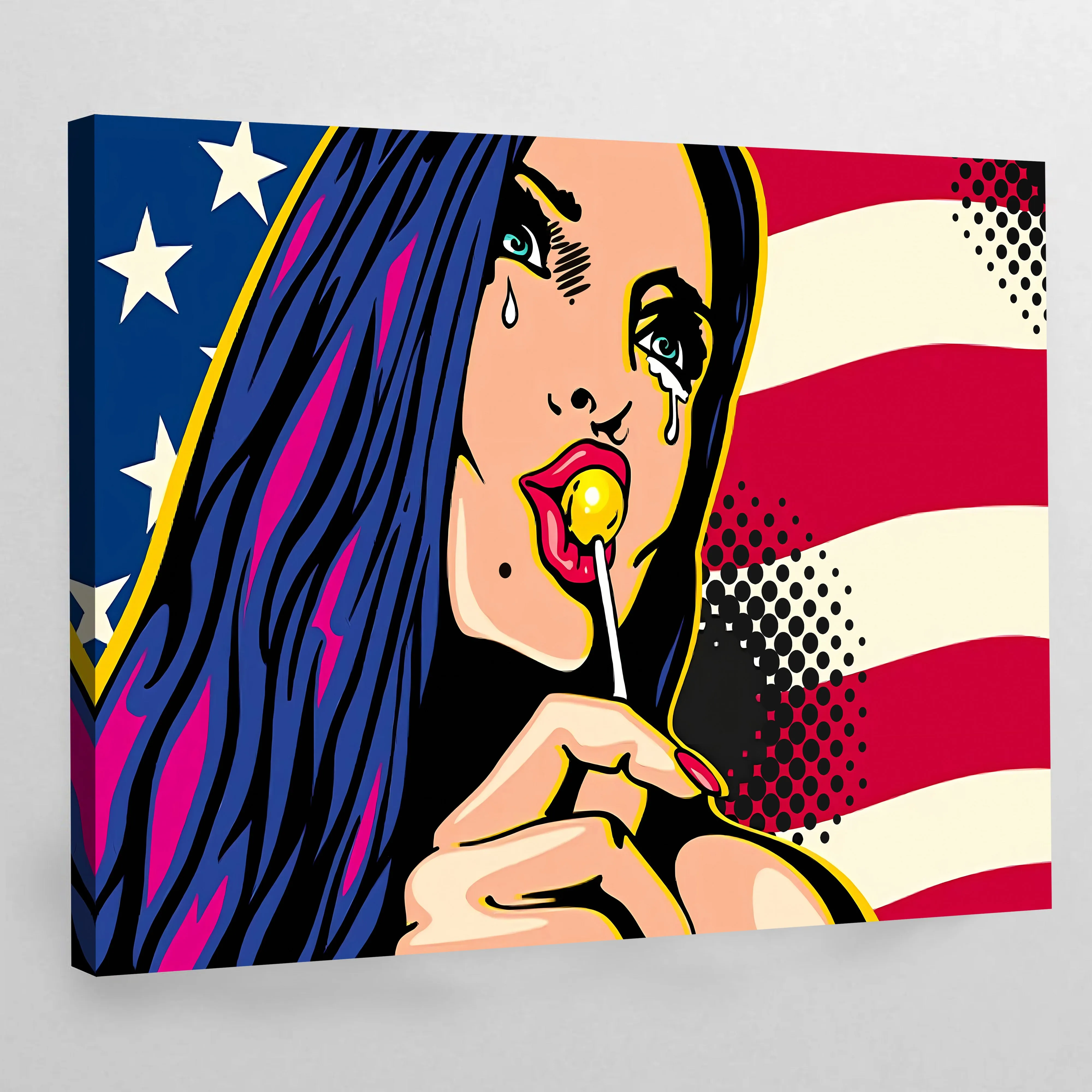 Large Pop Art Canvas