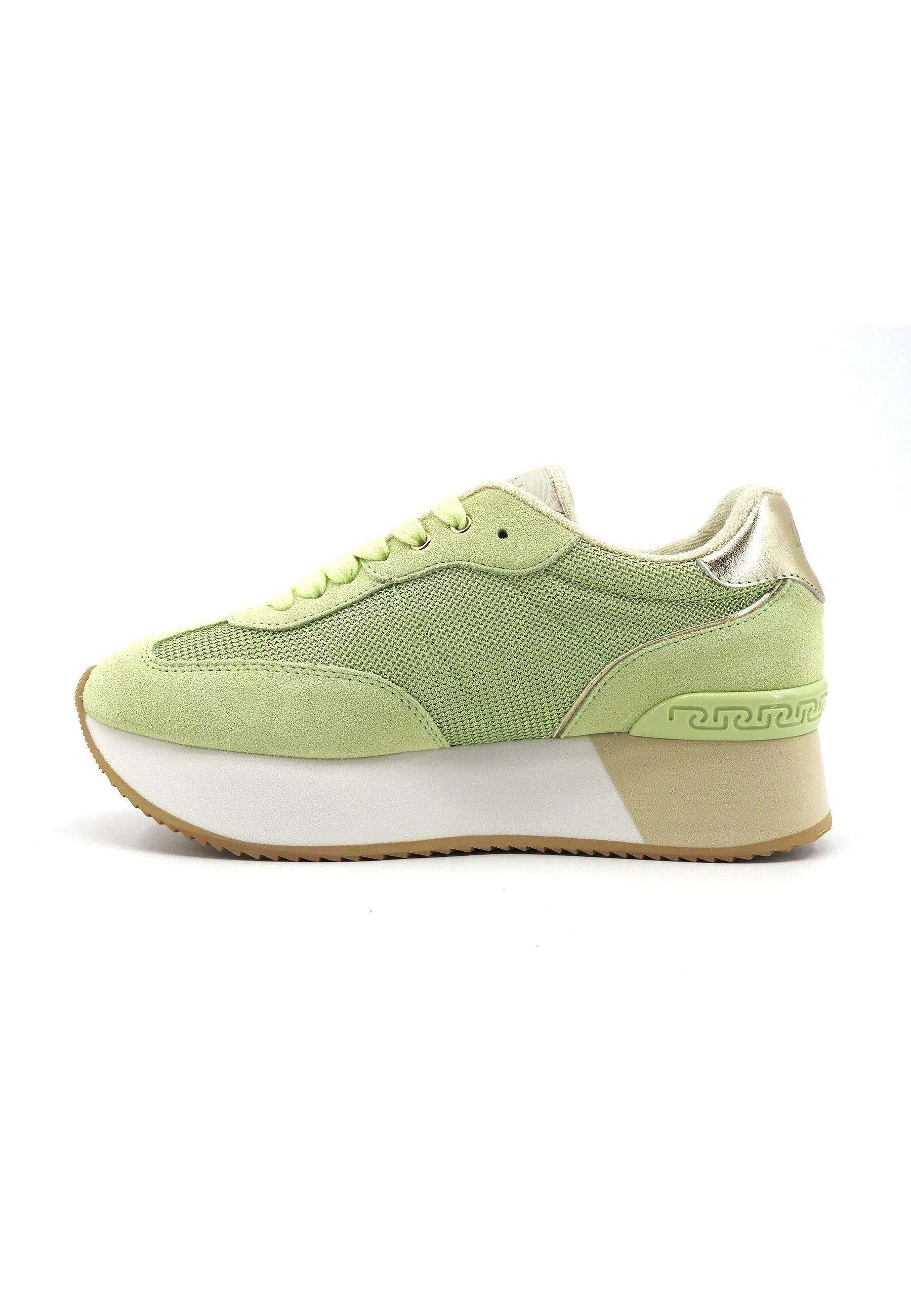 LIU JO Dreamy 02 Sneaker Donna Green Gold BA4081PX031