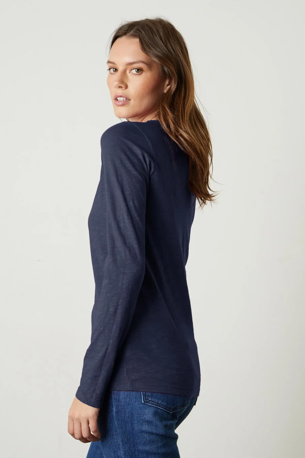 LIZZIE03bcp Velvet Long sleeve tee