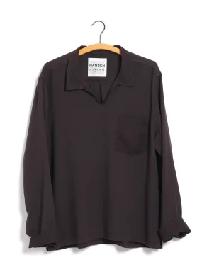 MARIUS | Casual Gauze Pull-on Shirt | Kalamata