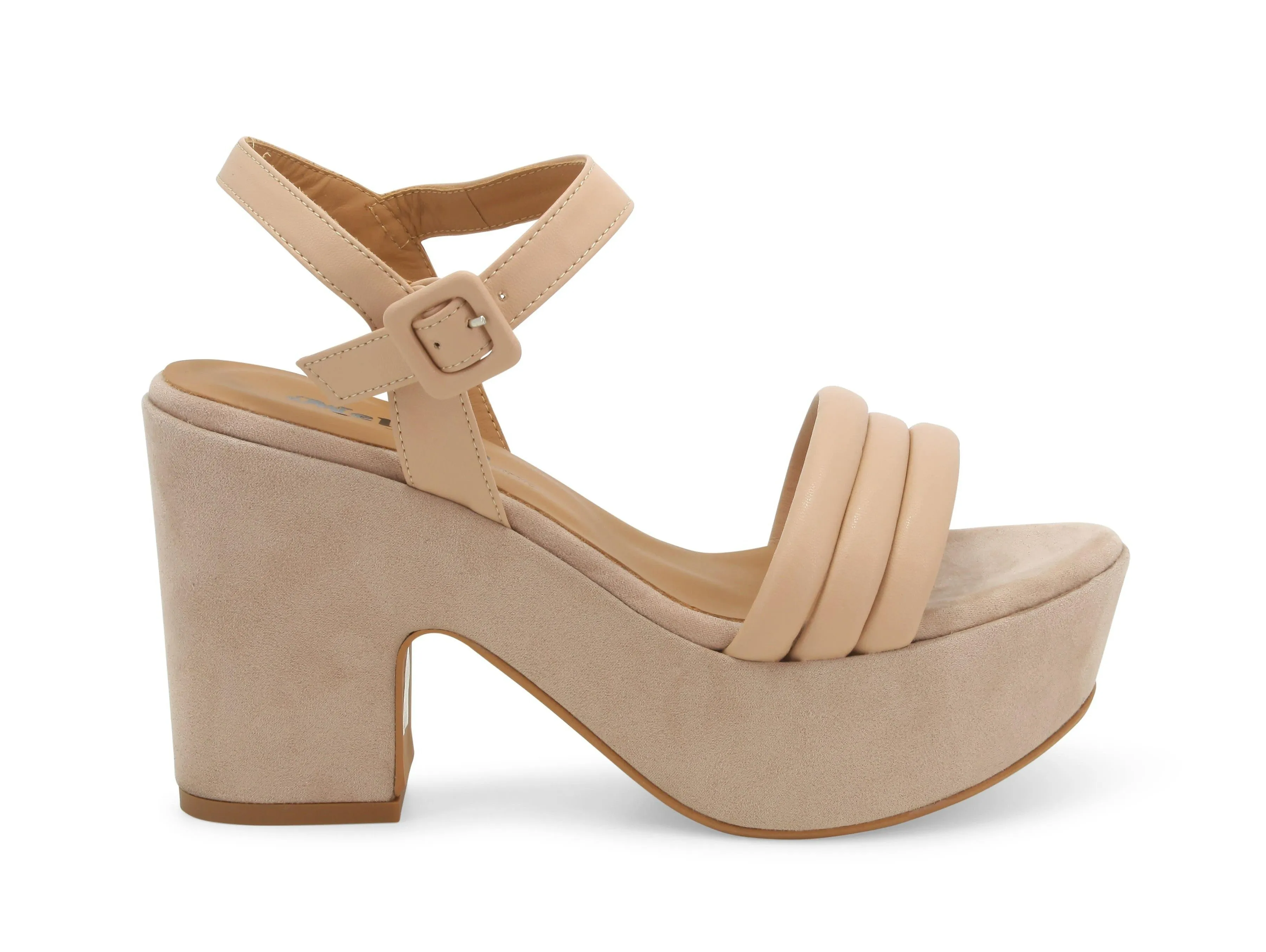 Melluso sandali platform listelli in pelle