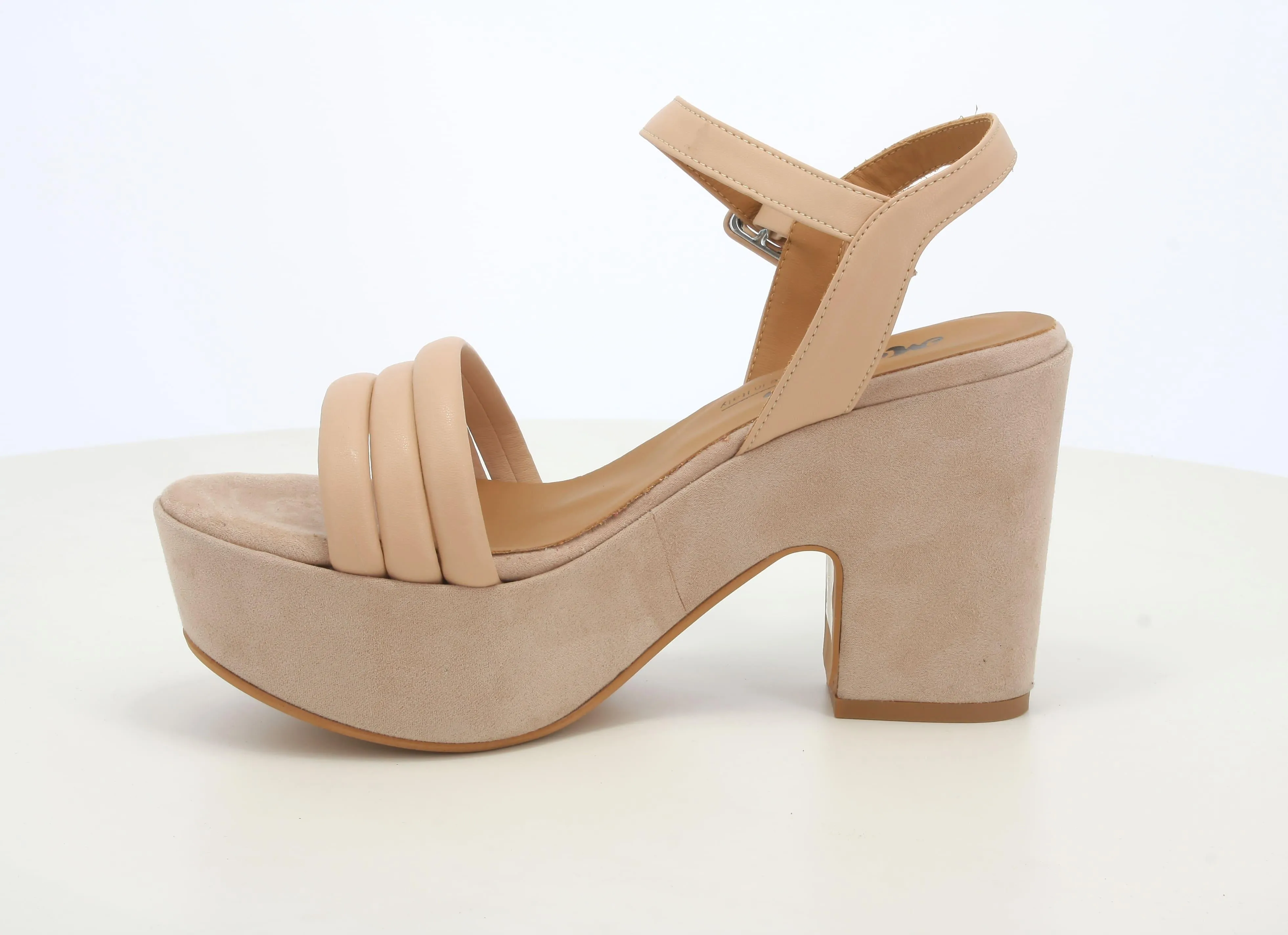 Melluso sandali platform listelli in pelle