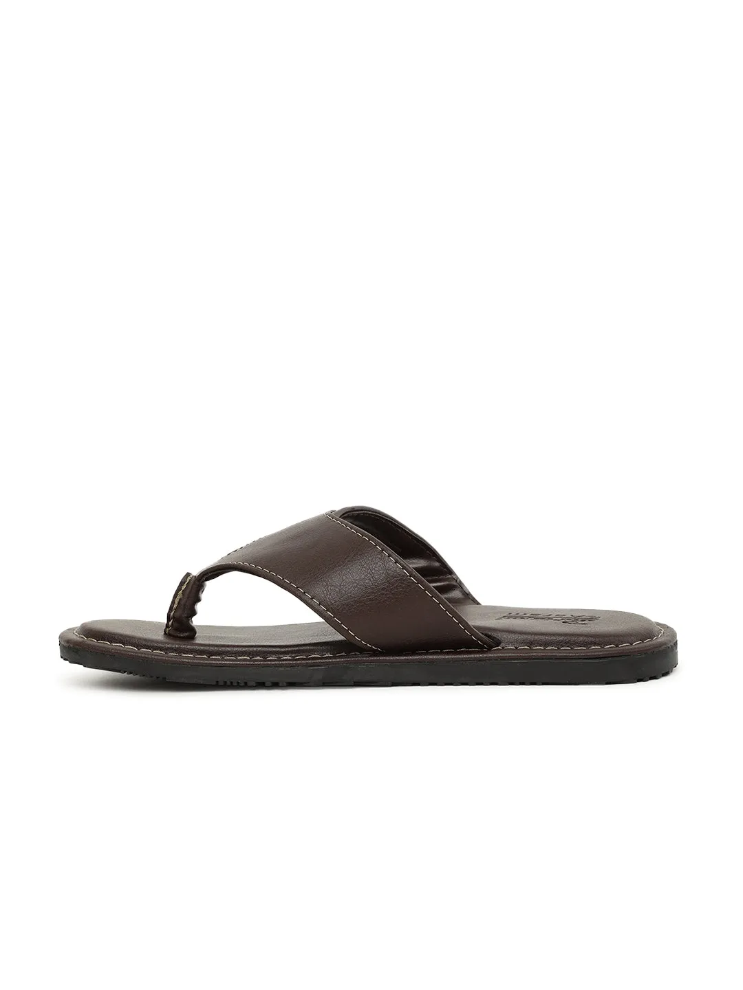 Men's Aaram Brown Flip-Flops