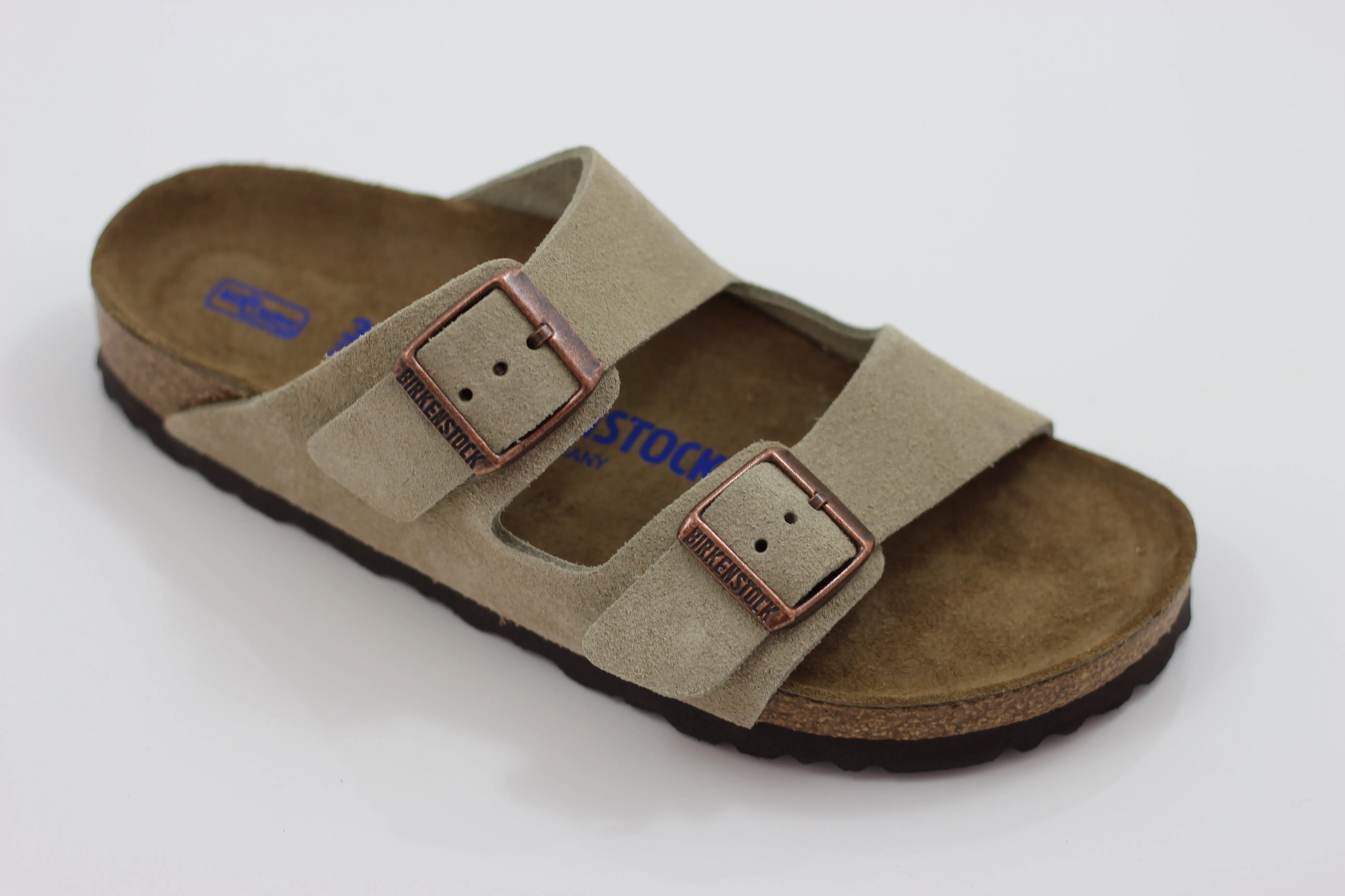 Men's Arizona Sandal - Taupe Suede