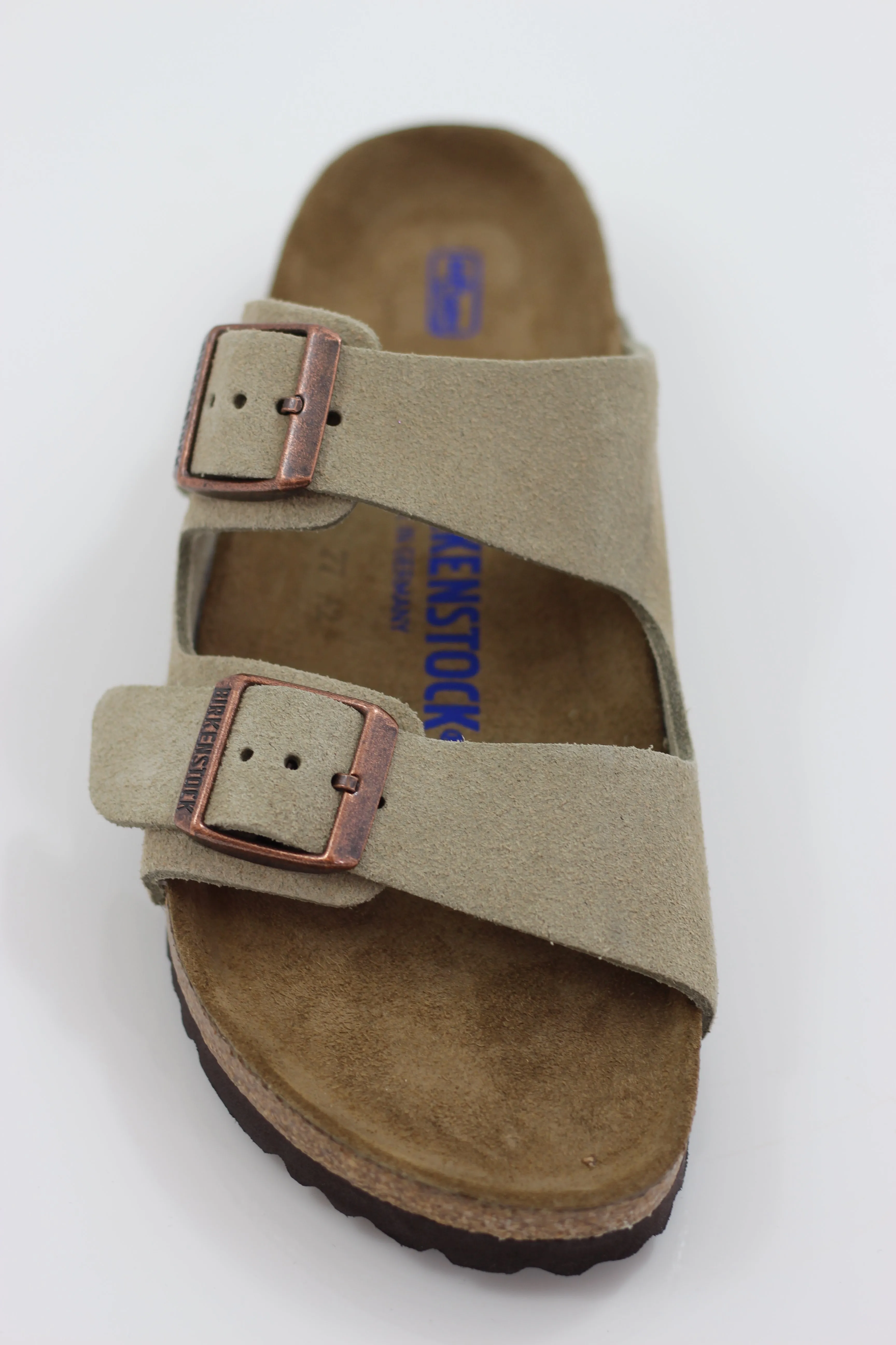 Men's Arizona Sandal - Taupe Suede