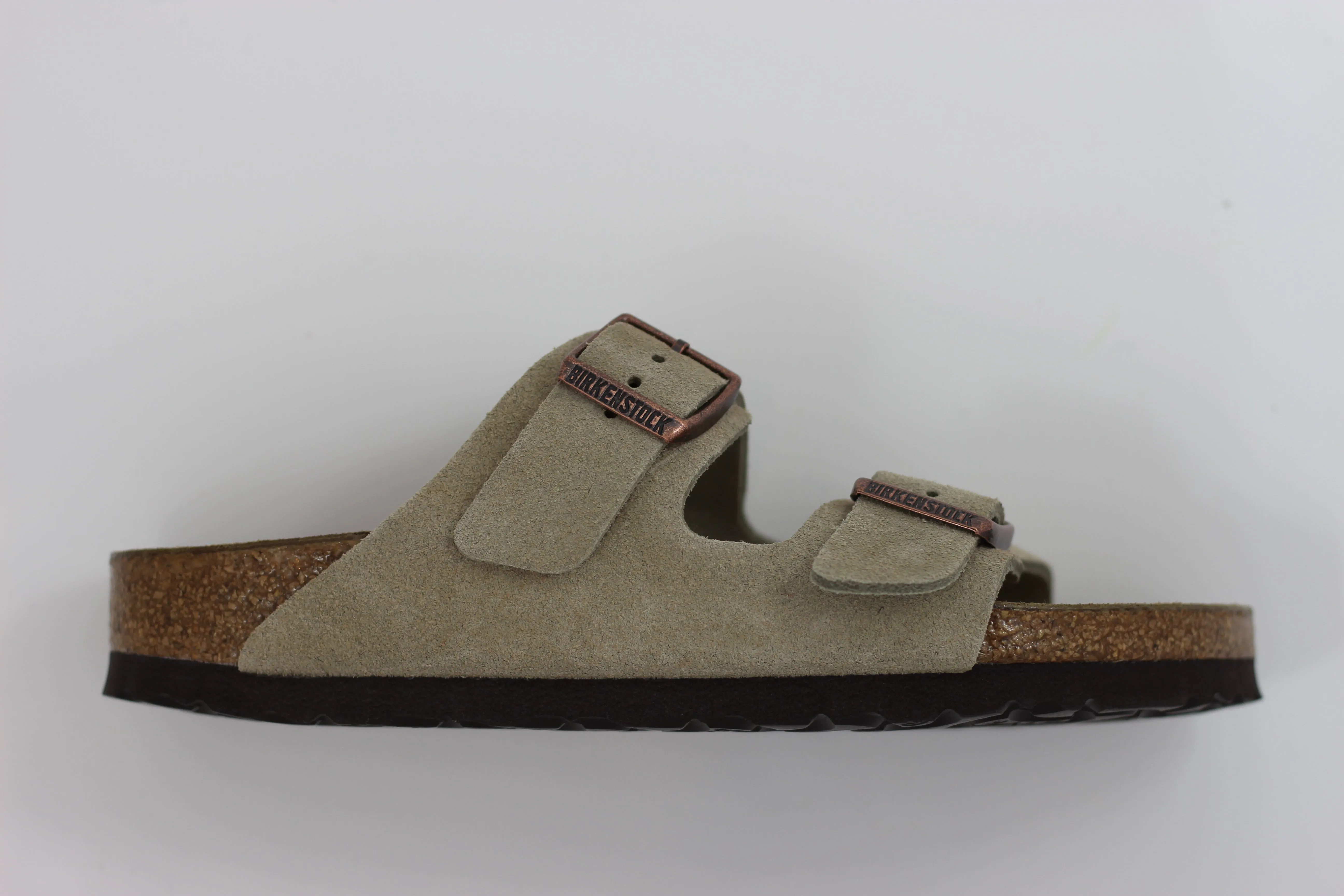 Men's Arizona Sandal - Taupe Suede