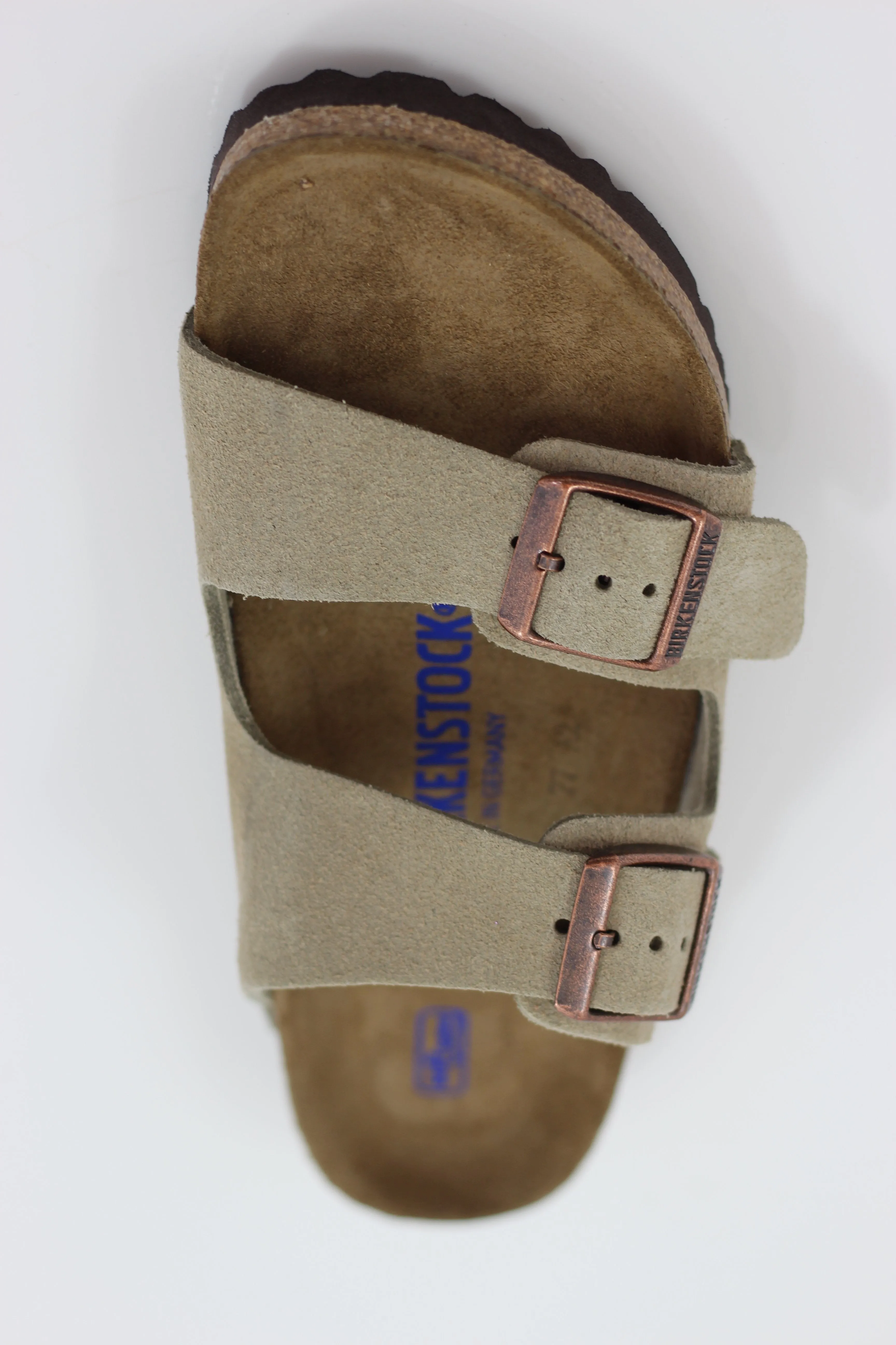 Men's Arizona Sandal - Taupe Suede