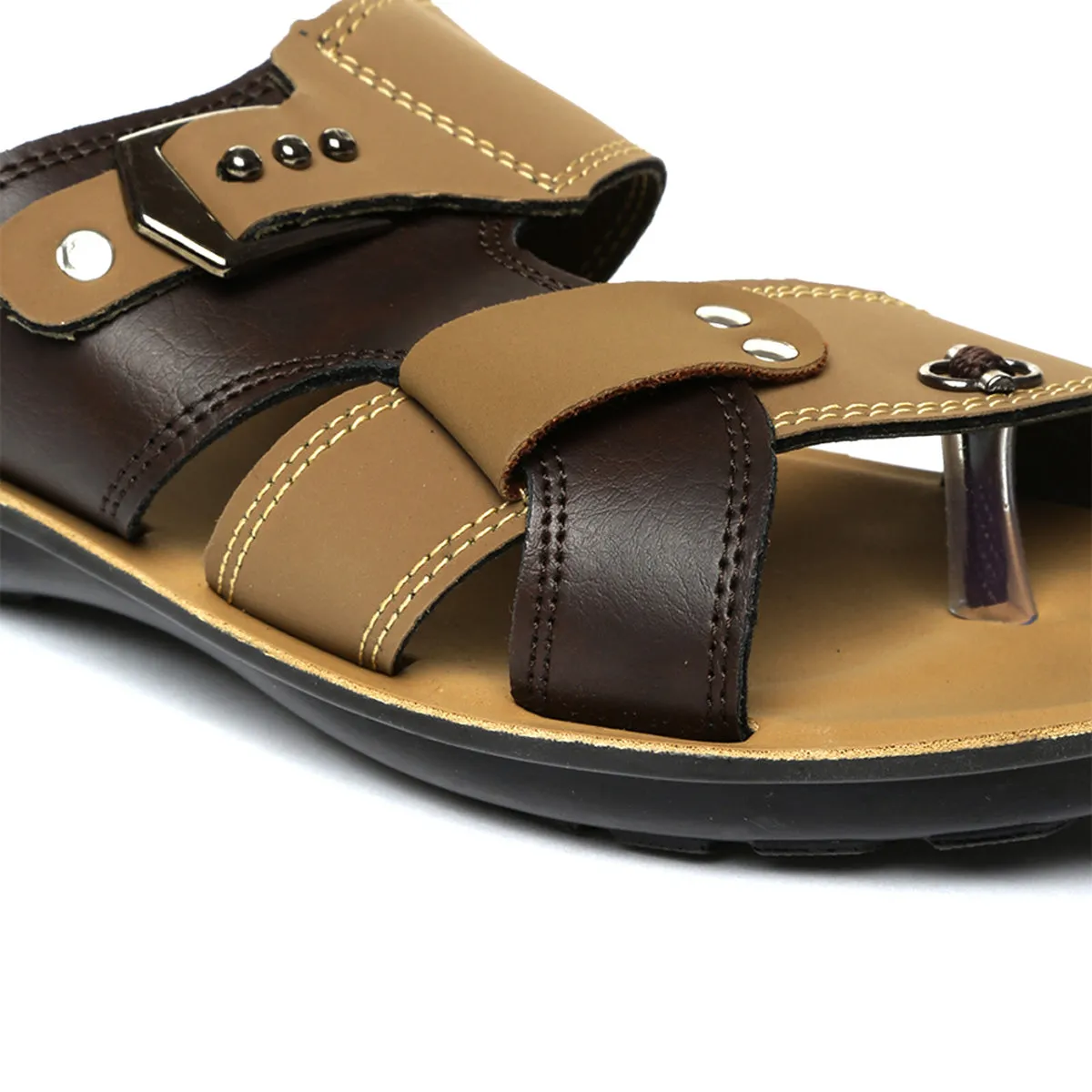 Men's Yellow Vertex Flip-Flops