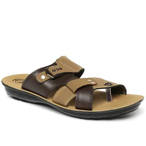 Men's Yellow Vertex Flip-Flops